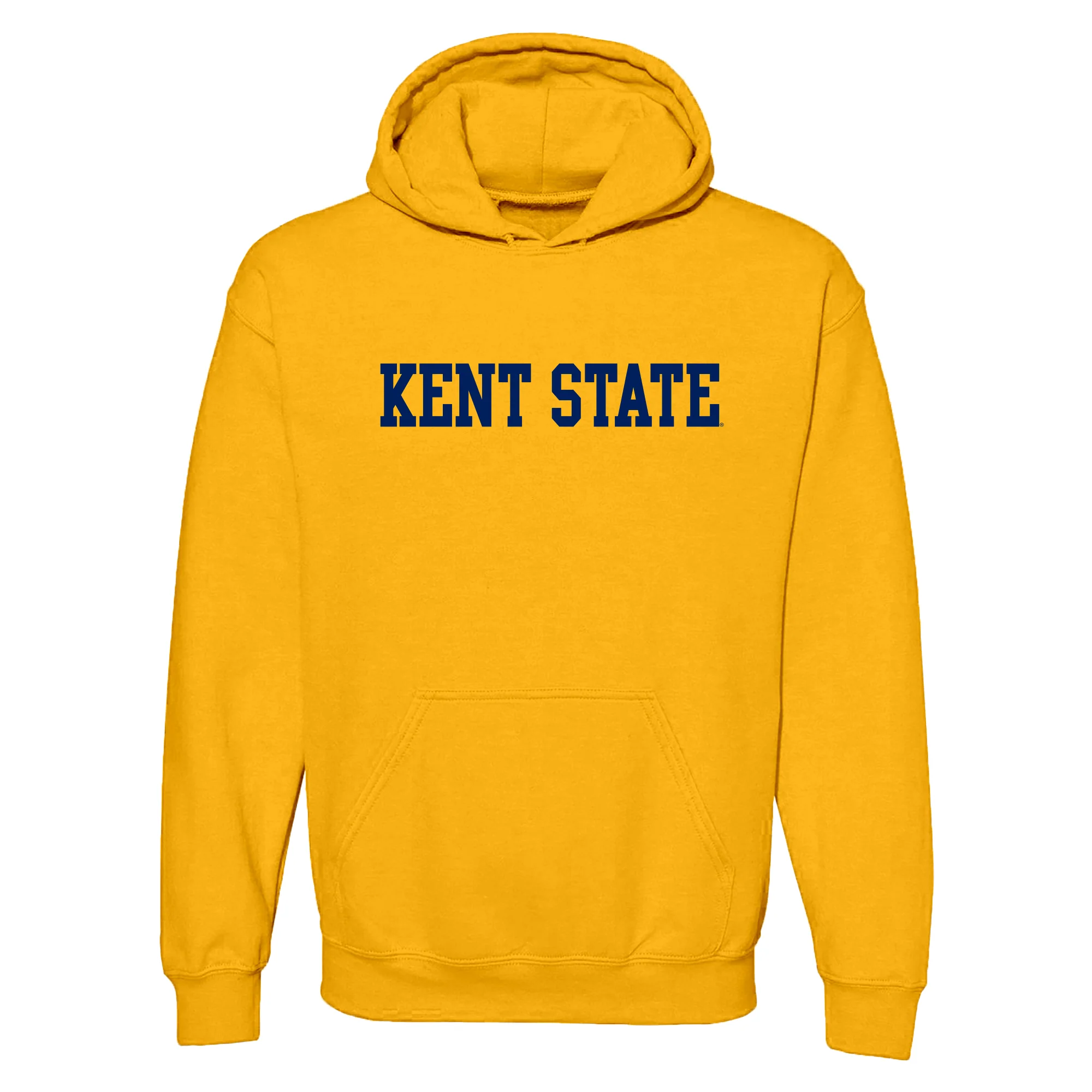 Kent State Golden Flashes Basic Block Hoodie - Gold