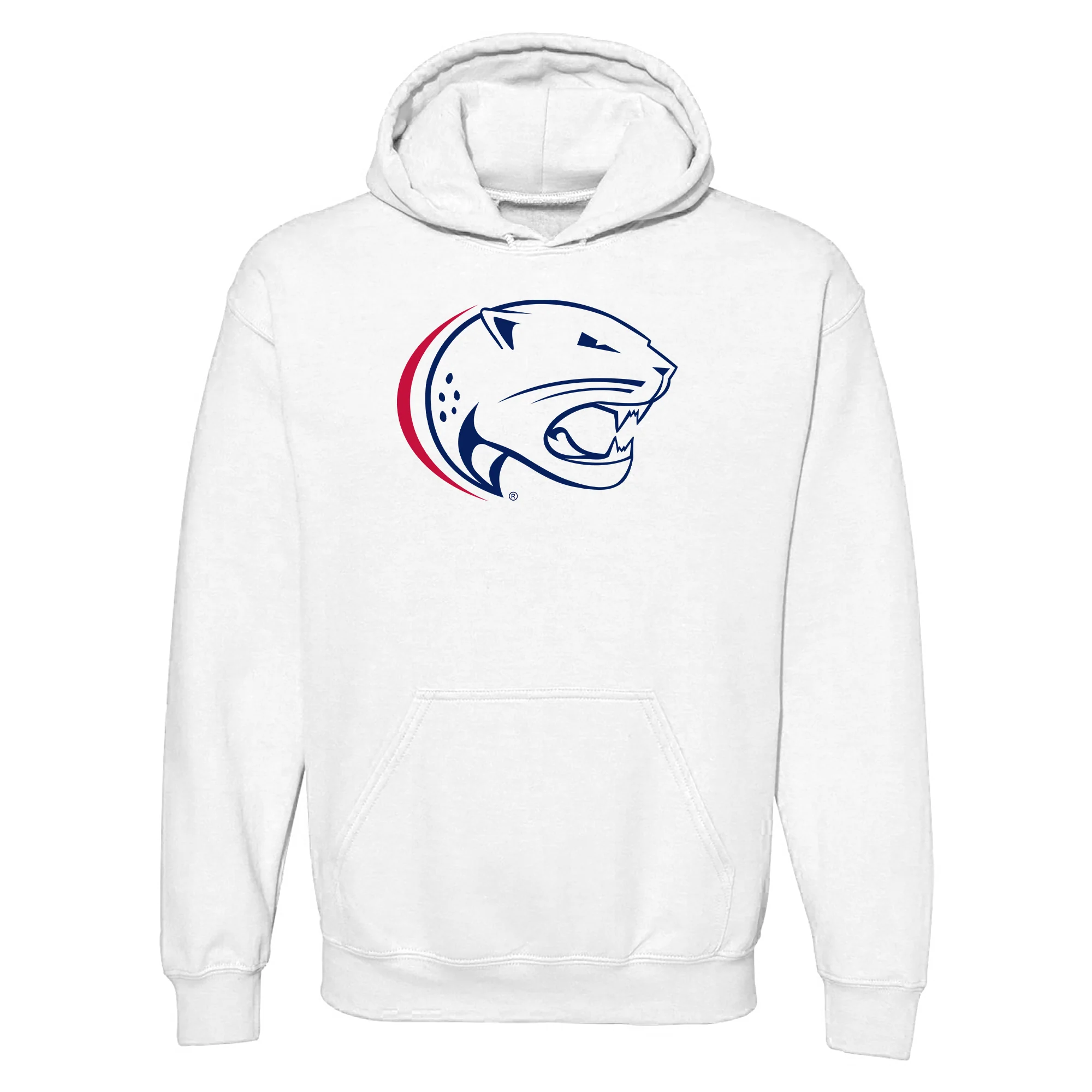 South Alabama Jaguars Primary Logo Hoodie - White