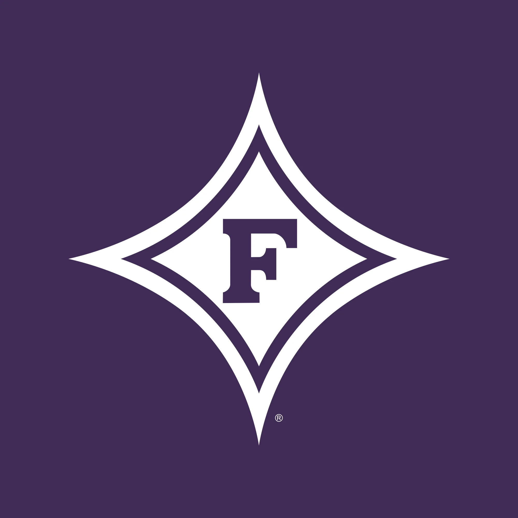 Furman University Paladins Front Back Print Hoodie - Purple - Image 4