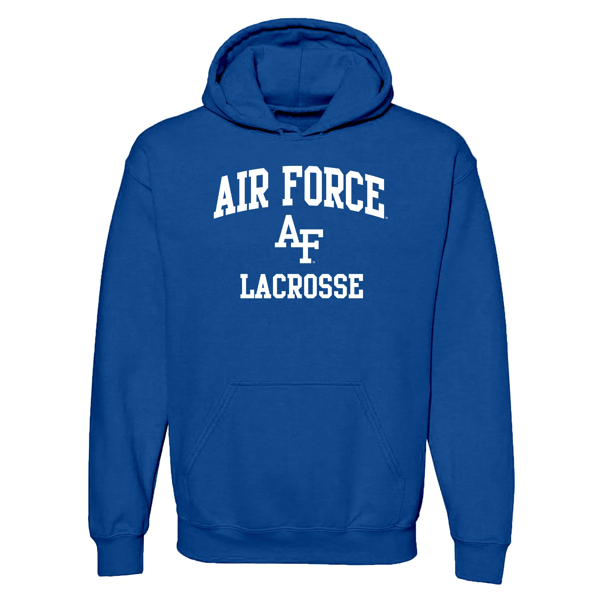 Air Force Academy Arch Logo Lacrosse Hoodie - Royal