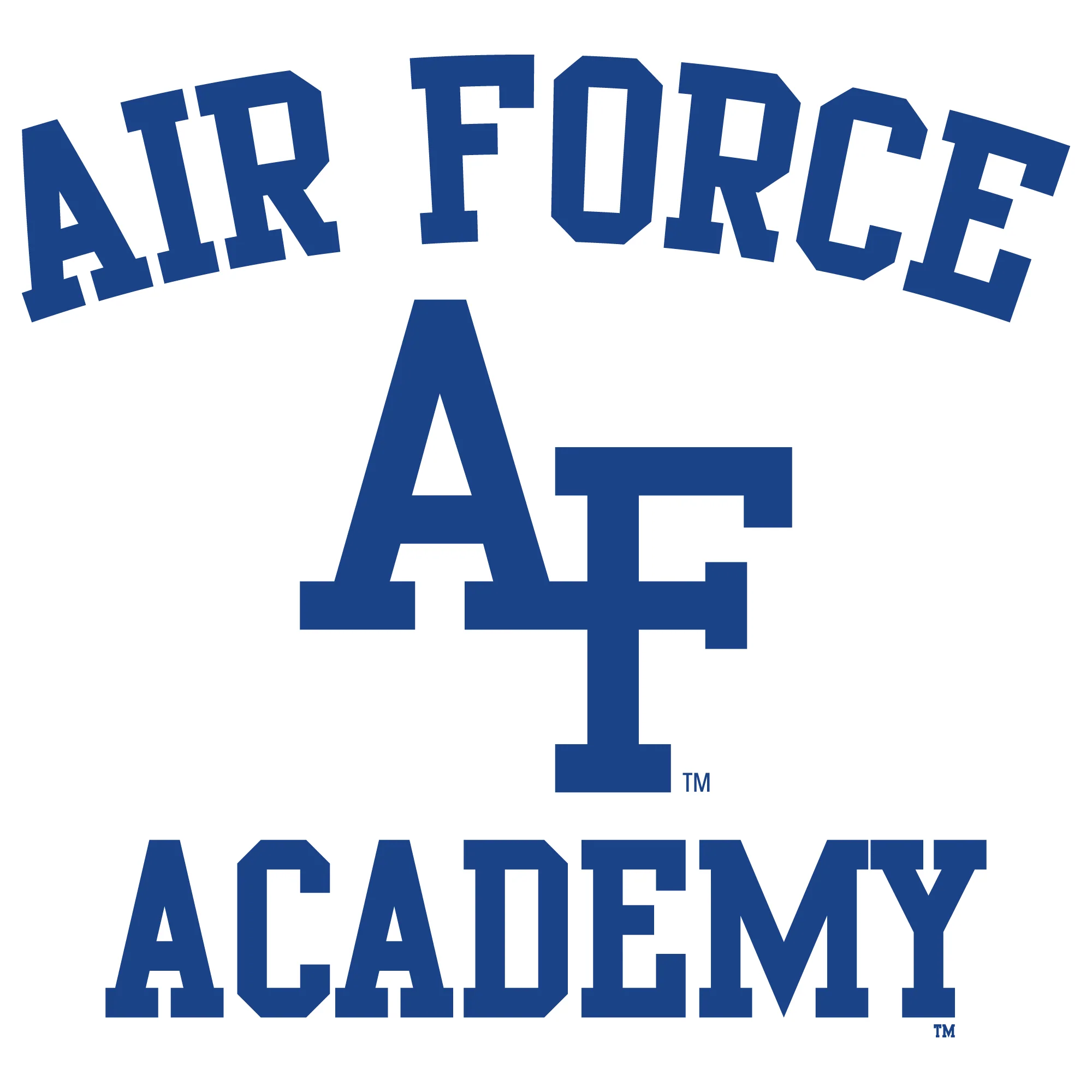 Air Force Academy Falcons Arch Logo T-Shirt - White - Image 2