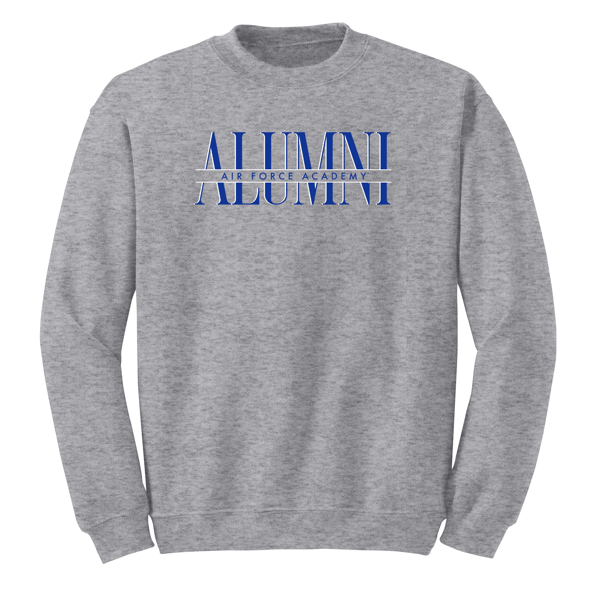 Air Force Academy Falcons Classic Alumni Crewneck Sweatshirt - Sport Grey