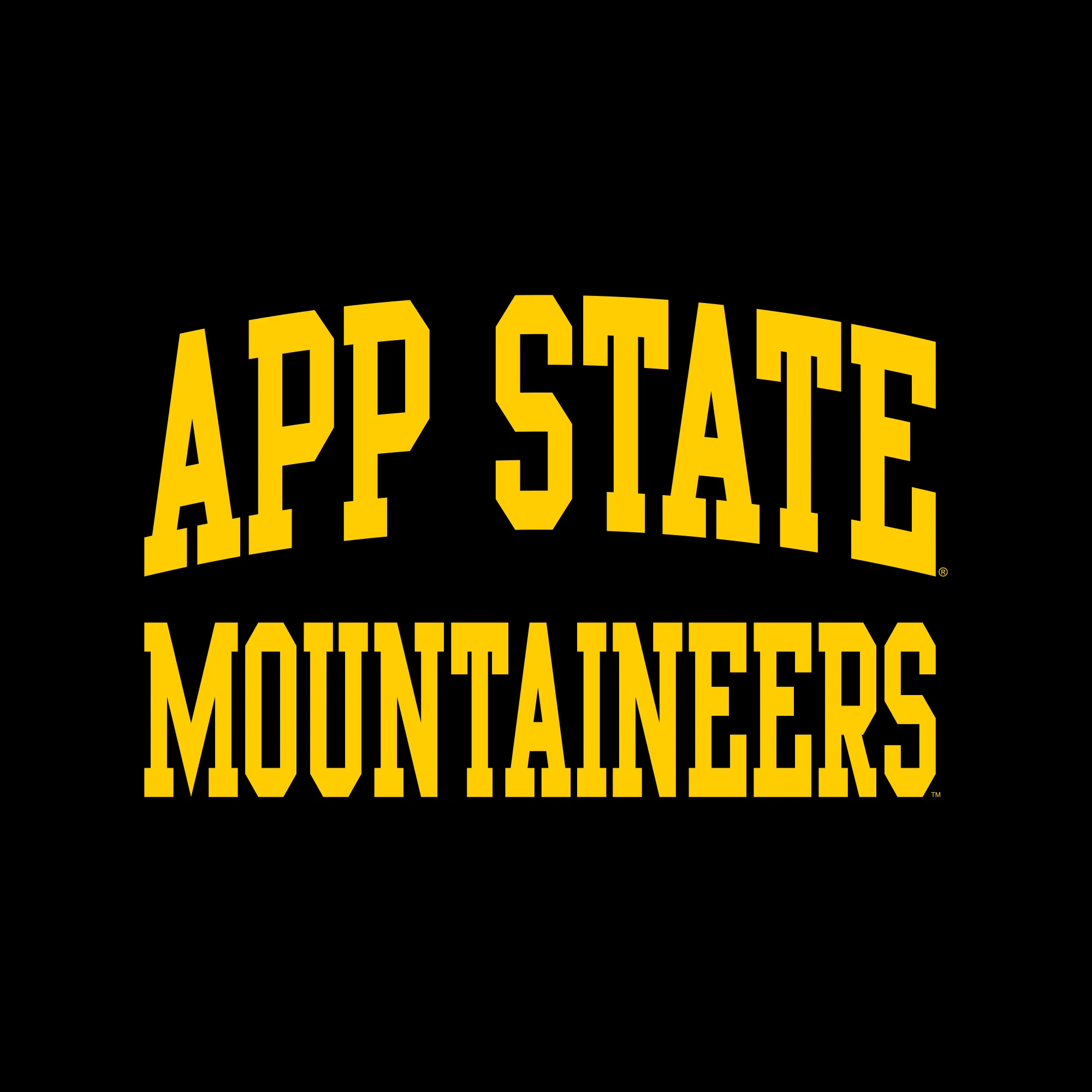 App State Front Back Print Hoodie - Black - Image 2
