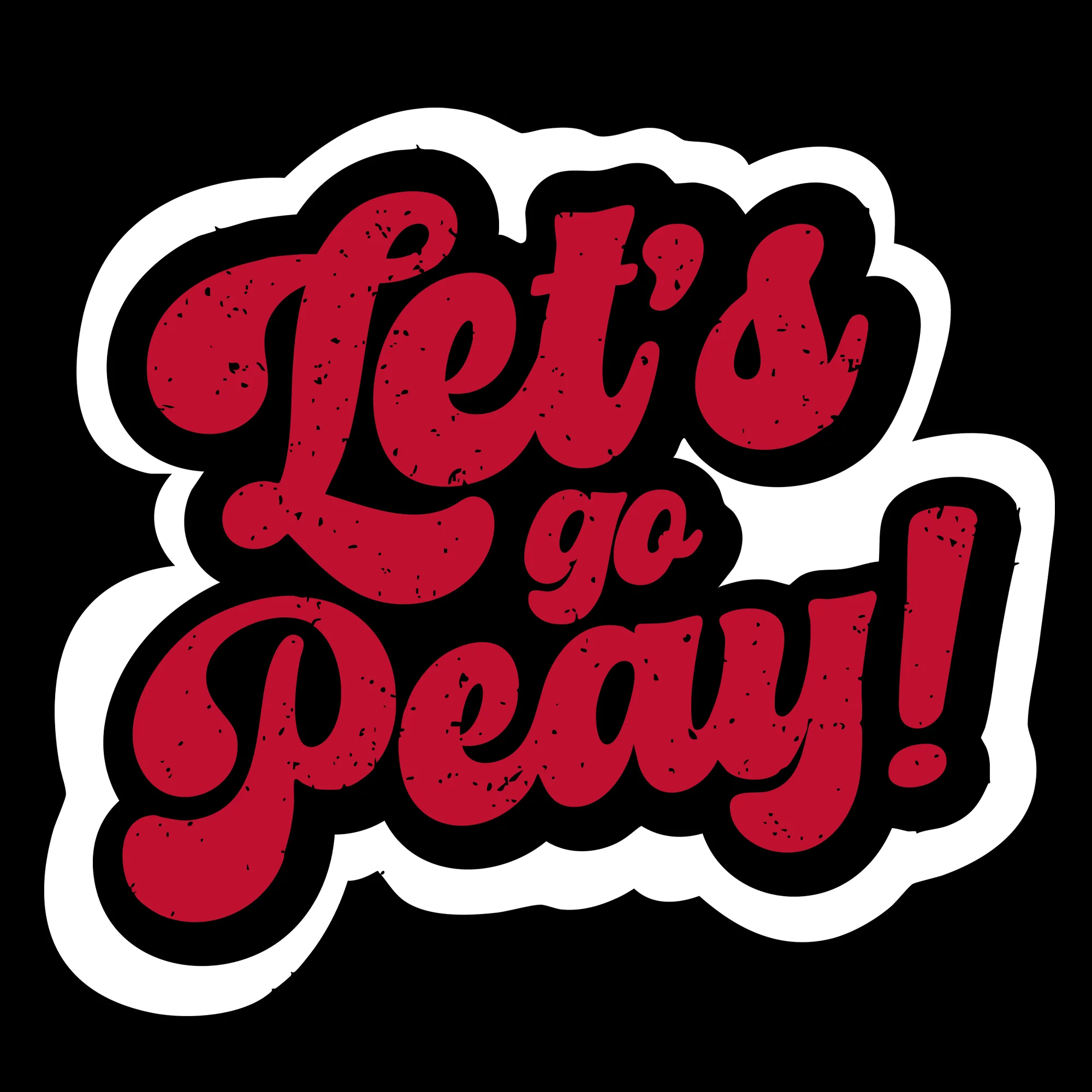 Austin Peay Governors Let's Go Peay T Shirt - Black - Image 2