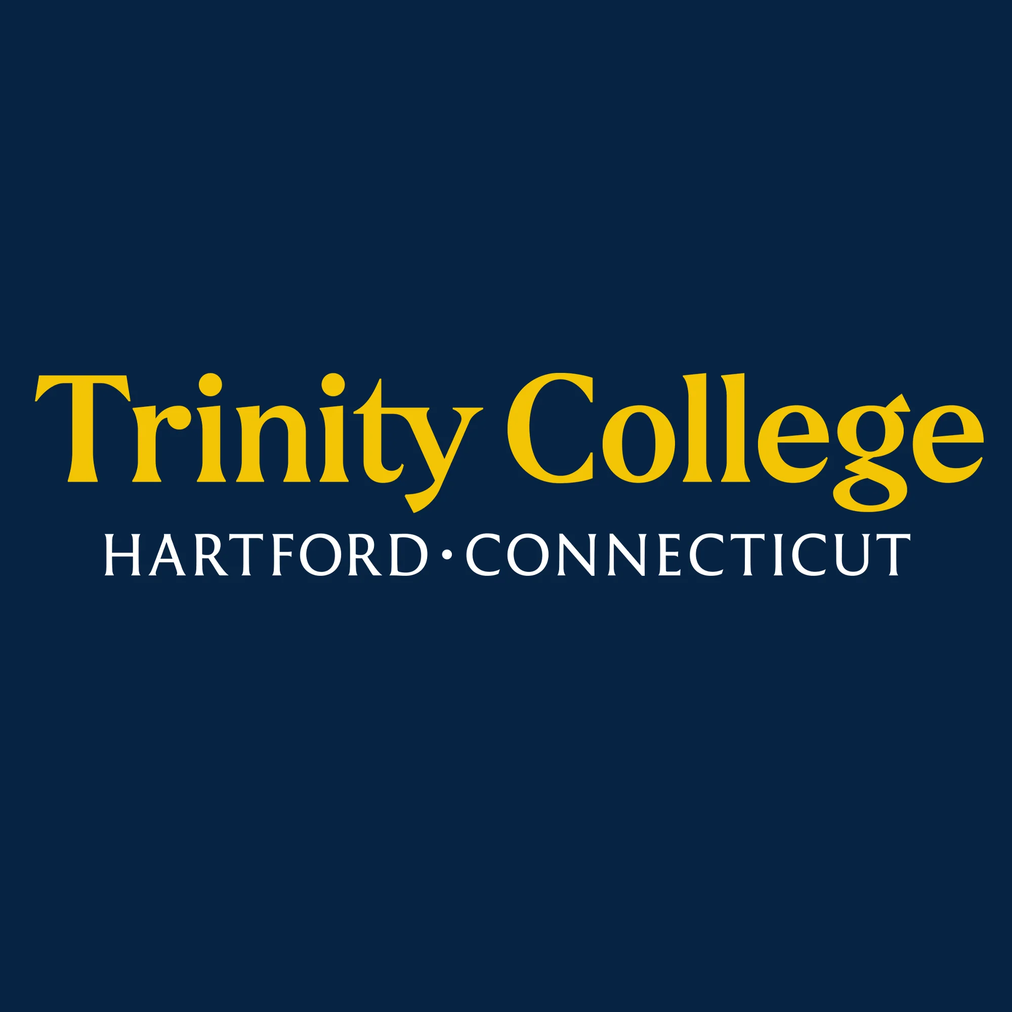 Trinity College Bantams Basic Block Heavy Cotton Tank Top - Navy - Image 2