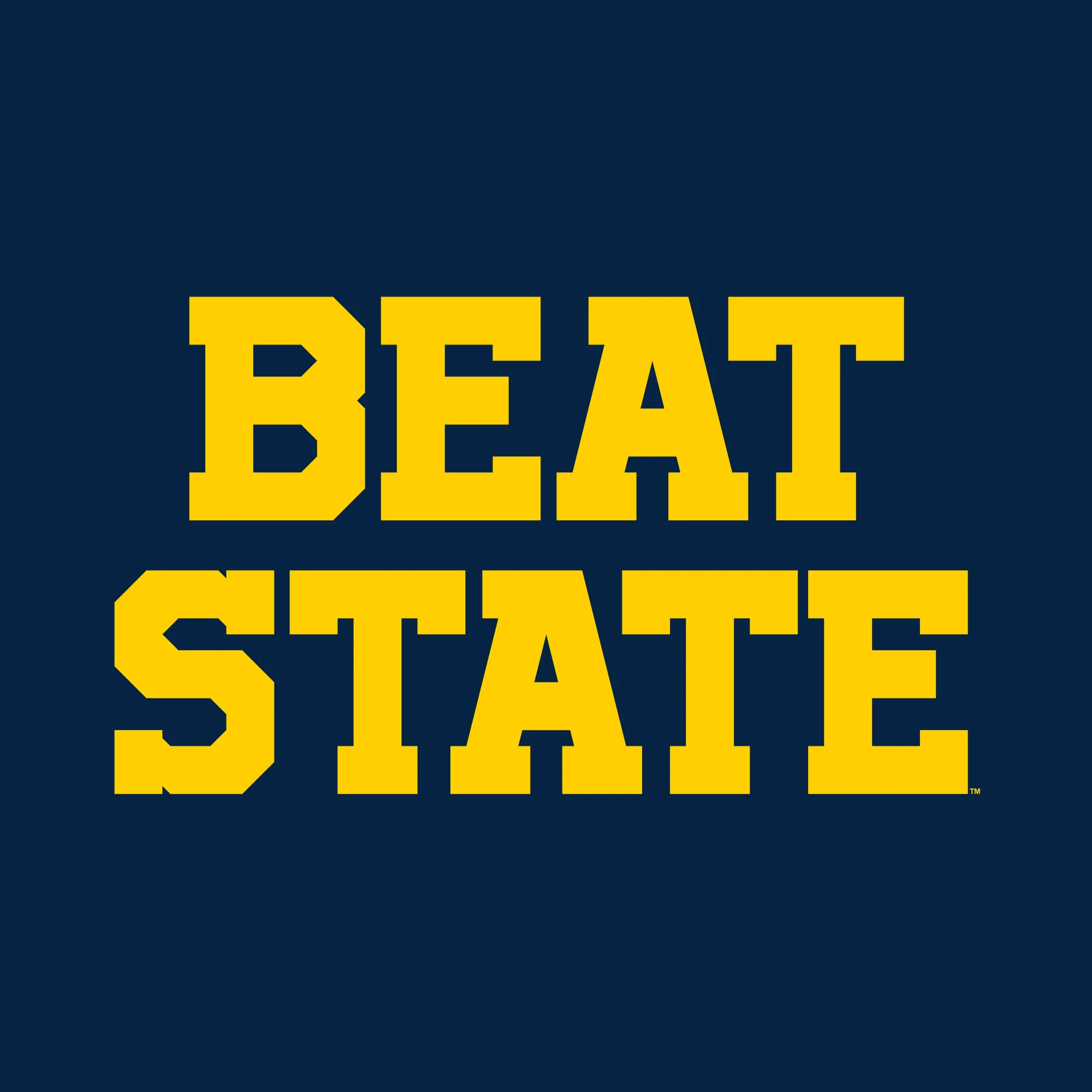 Beat State Crewneck Sweatshirt - Navy - Image 2