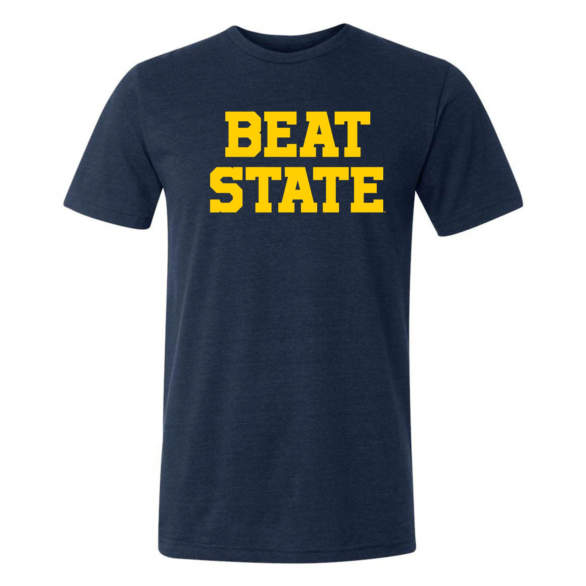 Beat State Triblend T-Shirt - Solid Navy