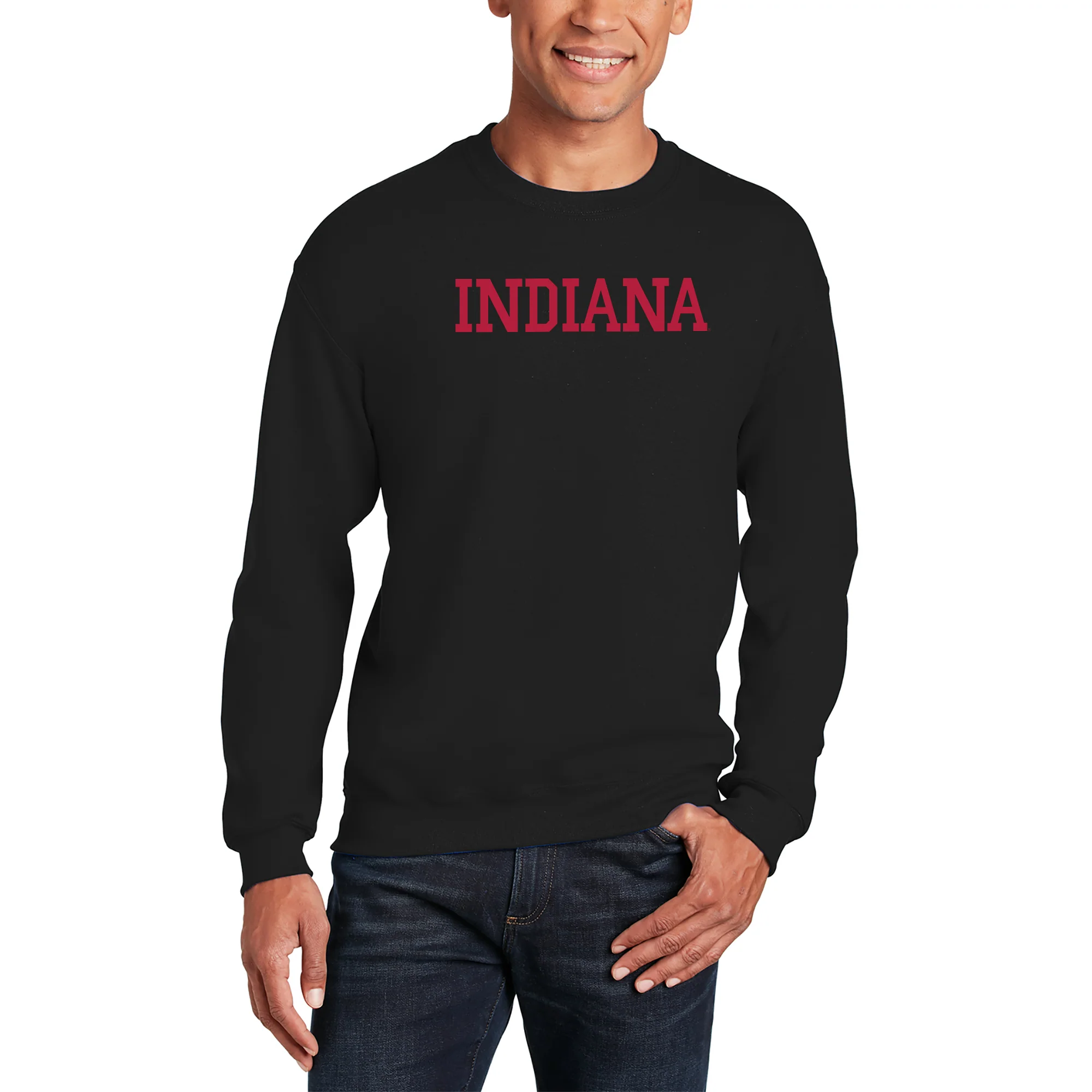Block Indiana Basic Block Crewneck - Black - Image 3