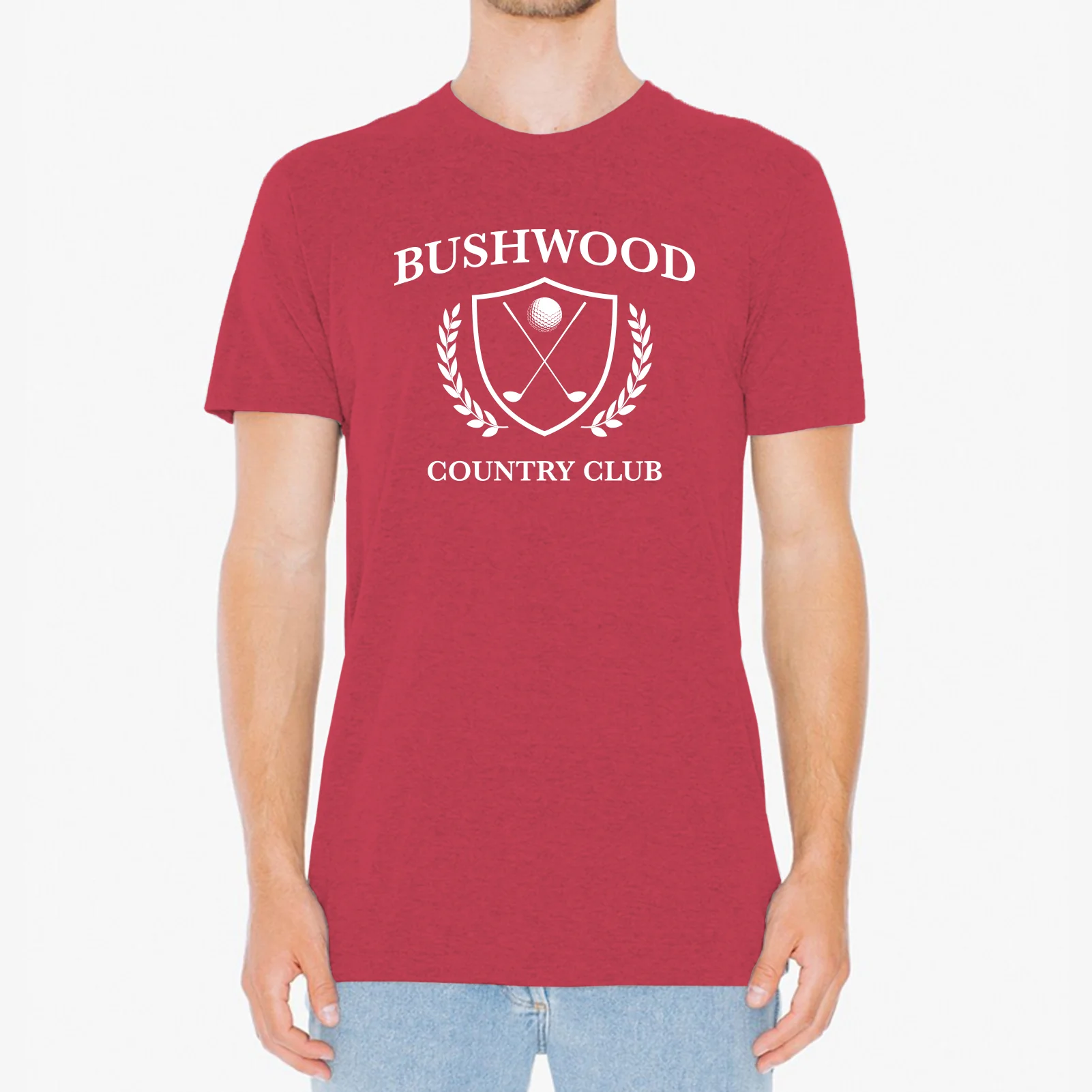 Bushwood Country Club T-Shirt - Heather Red - Image 3
