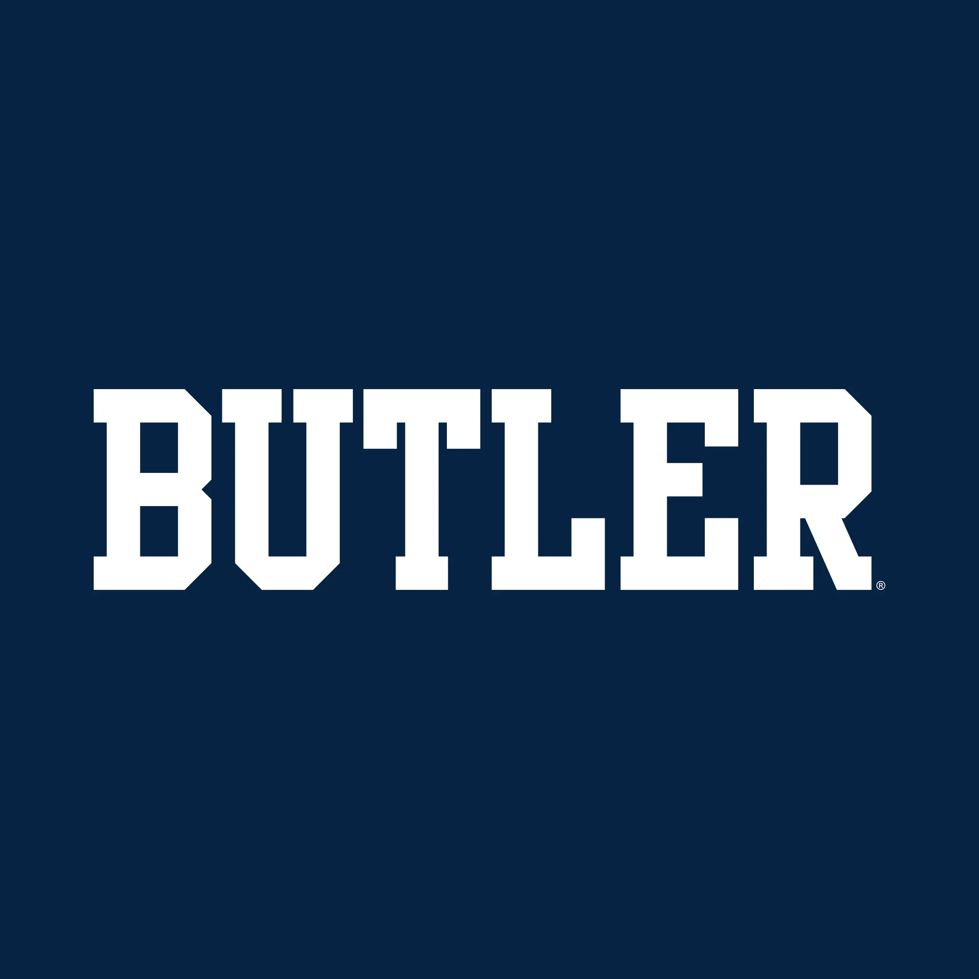 Butler University Bulldogs Basic Block Crewneck - Navy - Image 2