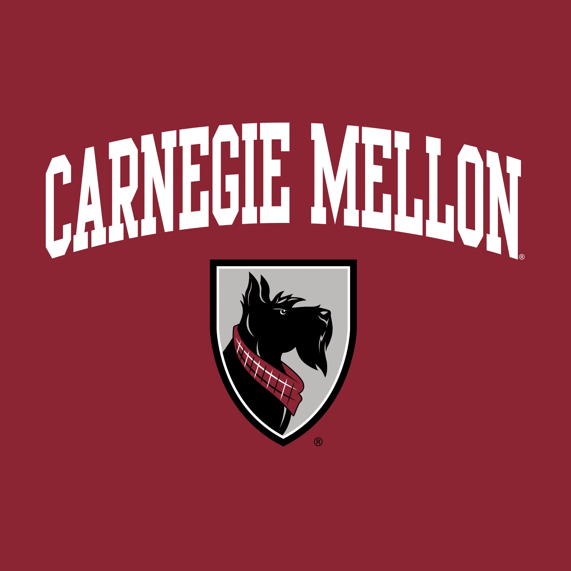 Carnegie Mellon Tartans Arch Logo Crewneck Sweatshirt - Cardinal - Image 2