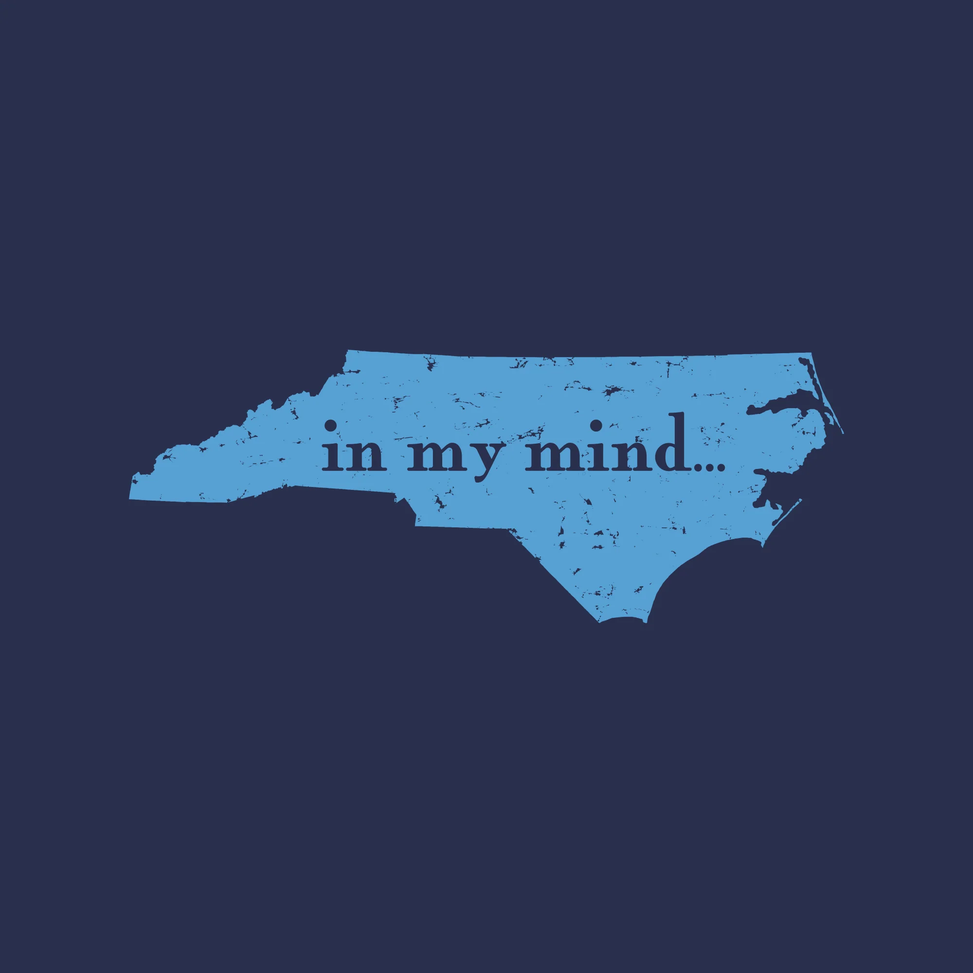 Carolina In My Mind JA BTB Crewneck - Navy - Image 2