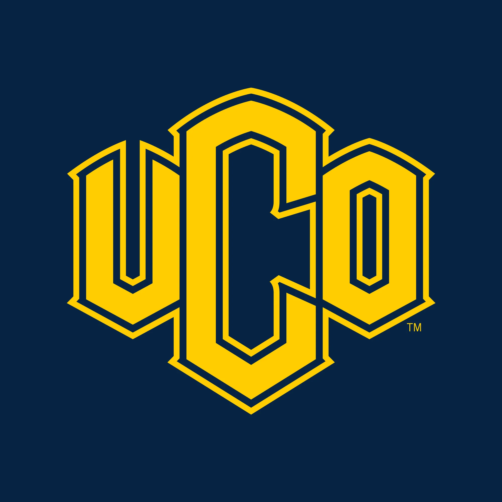 Central Oklahoma University Bronchos Primary Logo Youth Short Sleeve T Shirt - Navy - Image 2