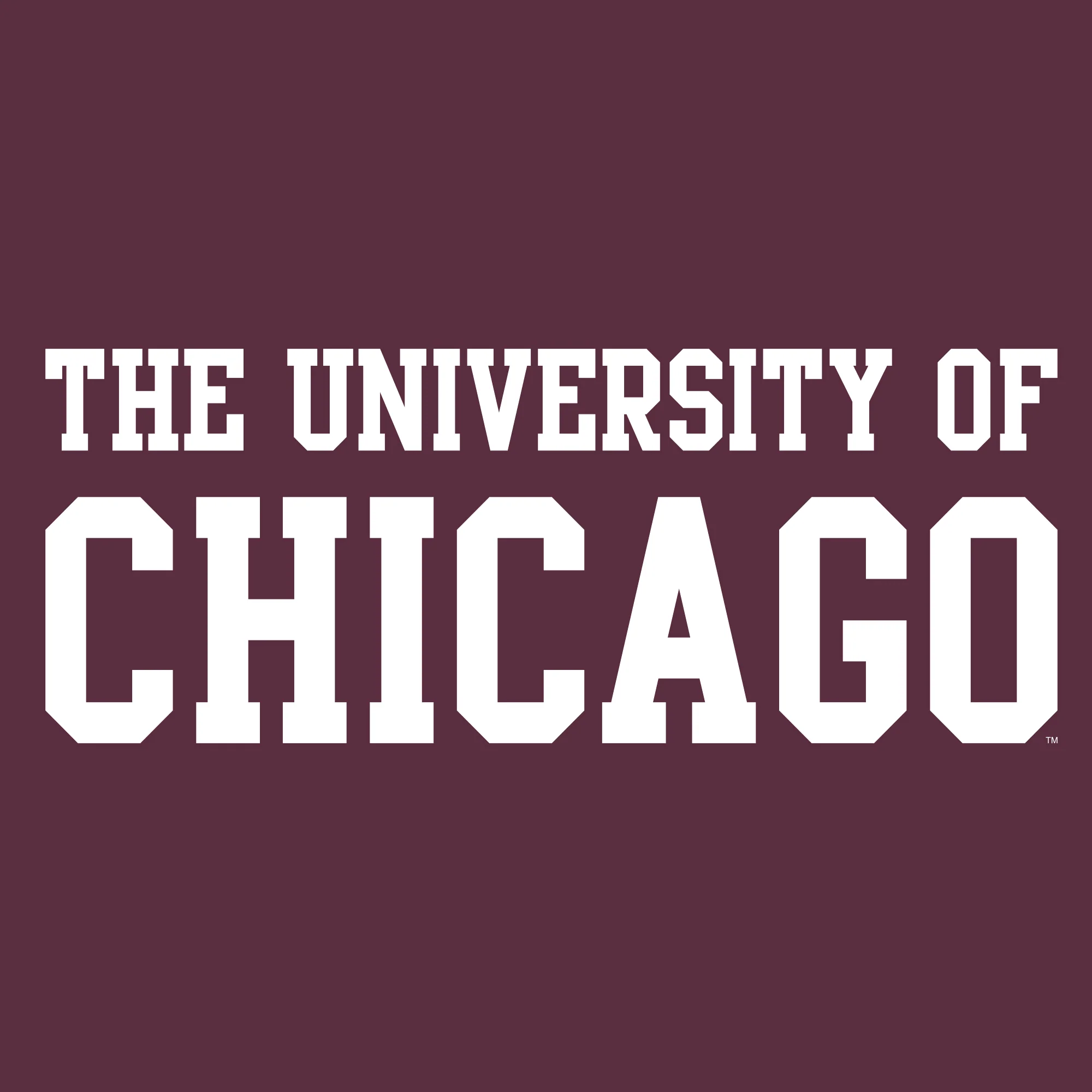 University of Chicago Maroons Basic Block Crewneck Sweatshirt - Maroon - Image 2