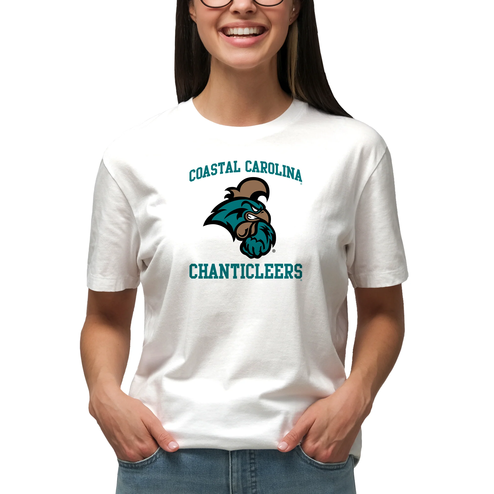 Coastal Carolina Chanticleers Arch Logo T-Shirt - Image 6