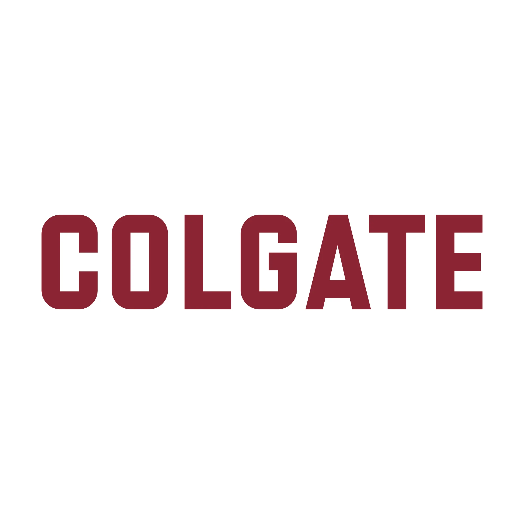 Colgate University Raiders Basic Block Toddler T Shirt - White - Image 2