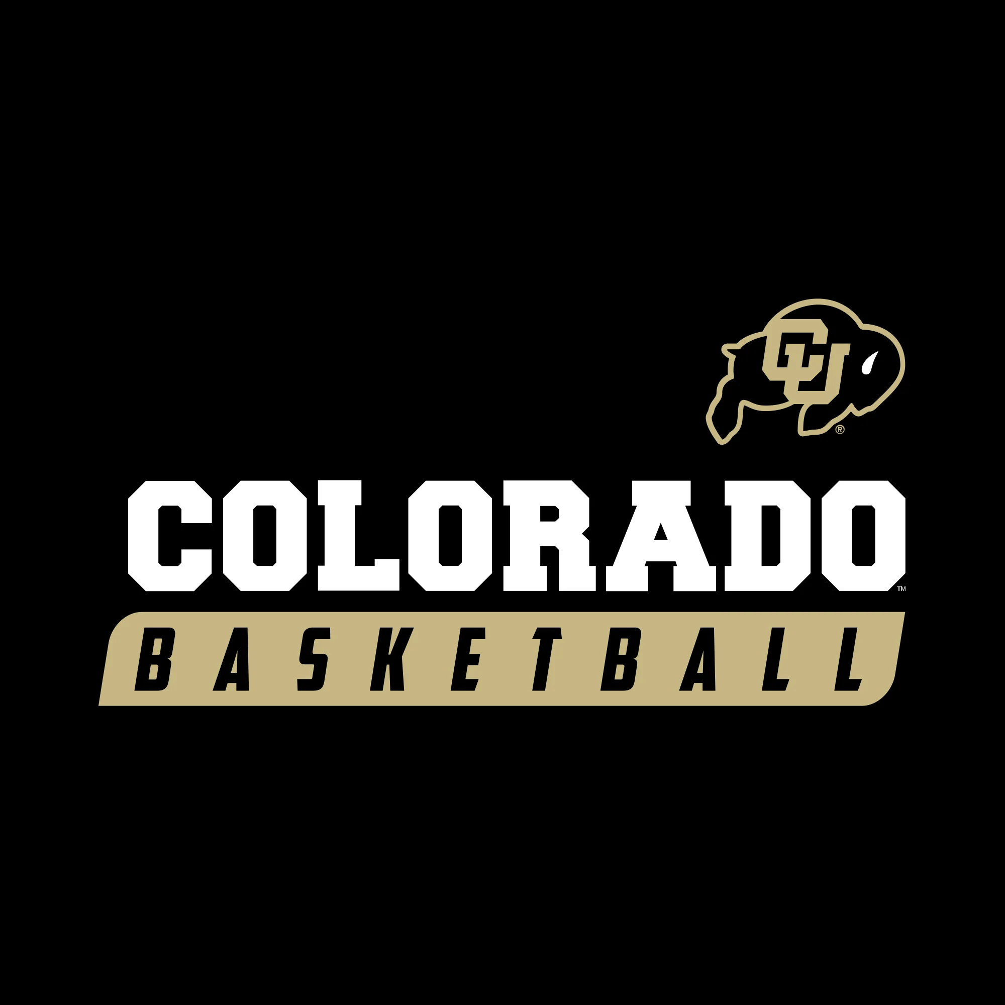 Colorado Basketball Slant T-Shirt - Black - Image 2