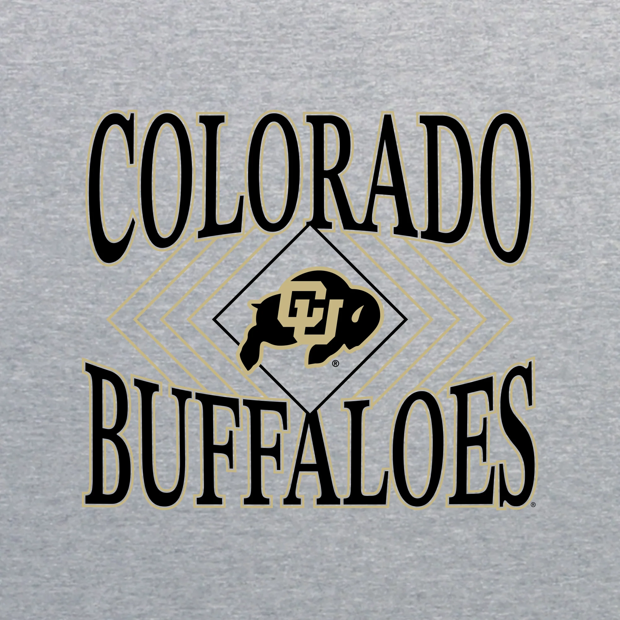 Colorado Diamond Victory JA BTB Fleece Crewneck - Oxford - Image 2