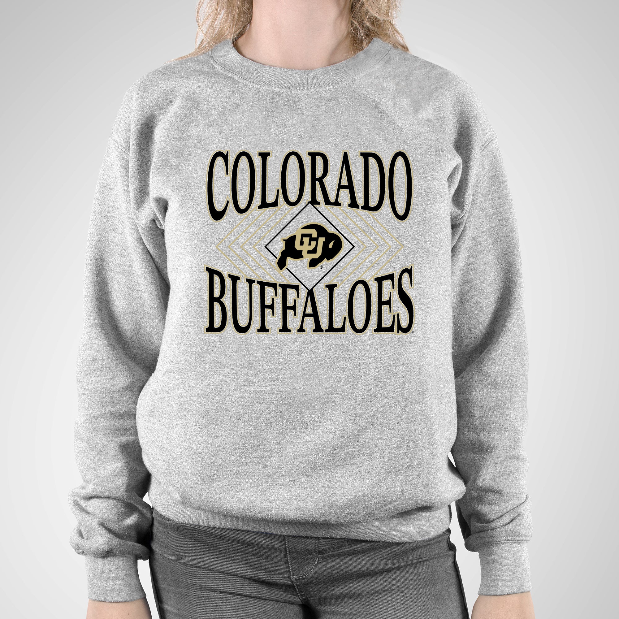 Colorado Diamond Victory JA BTB Fleece Crewneck - Oxford - Image 4
