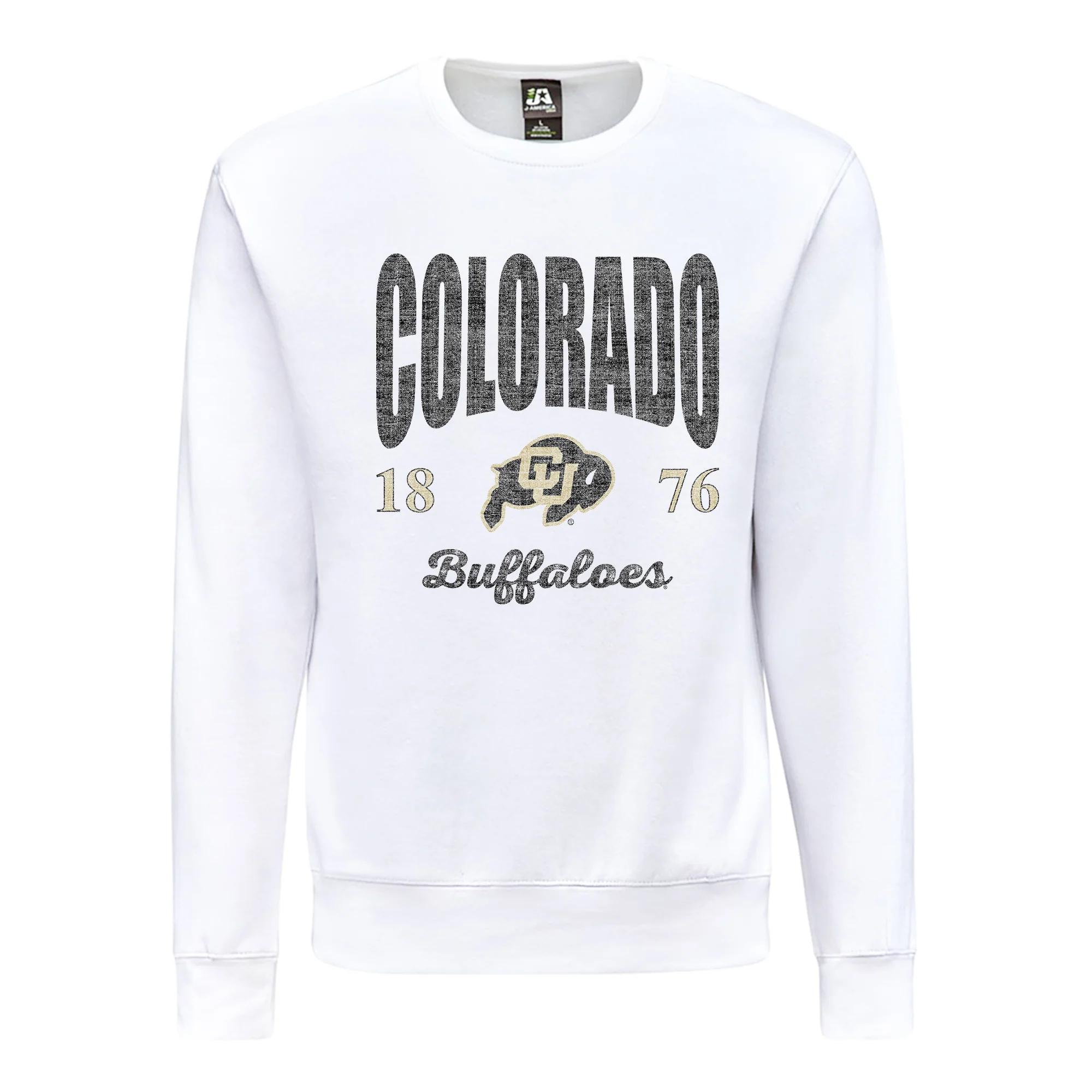 Colorado Giving Noise JA BTB Fleece Crewneck - White