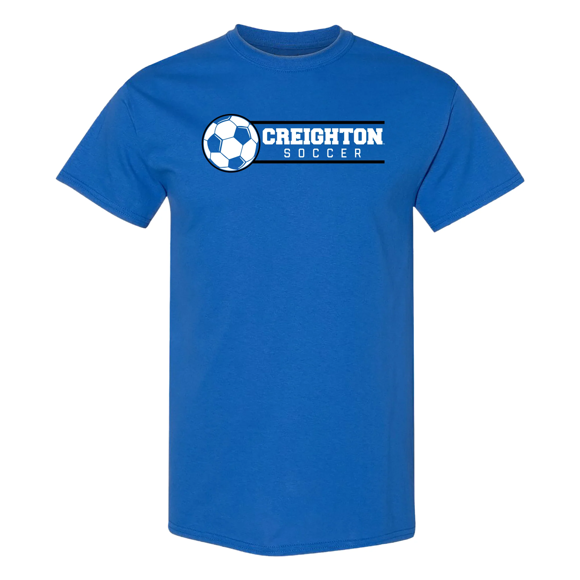 Creighton Bluejays Soccer Spotlight T Shirt - Royal