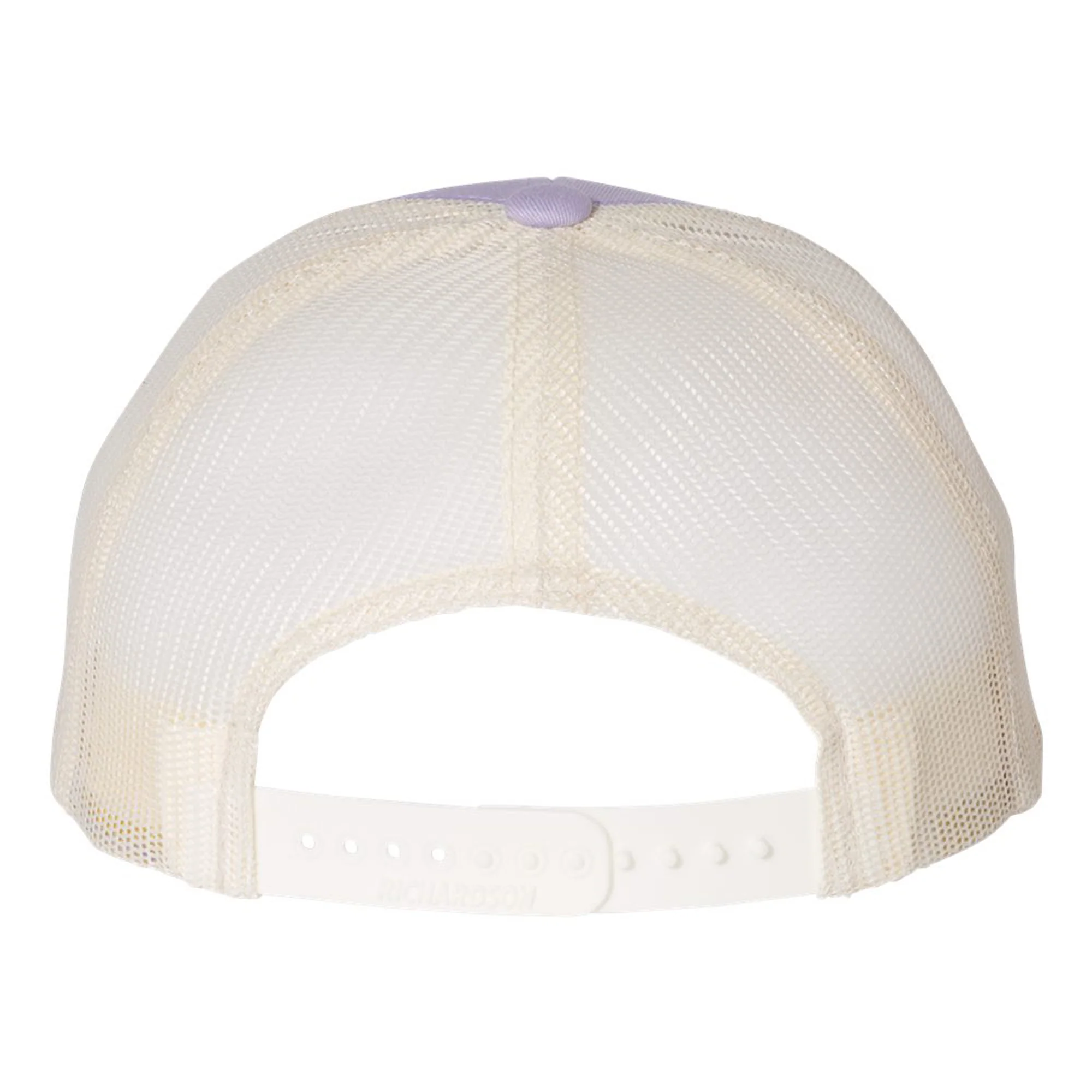 Delta Psi Epsilon Greek Script Low Profile Trucker Hat - Lilac/Birch - Image 3