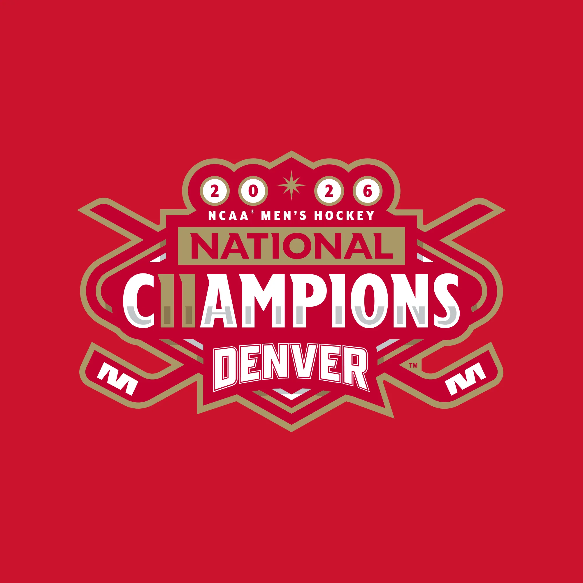 Denver 2026 Hockey National Champions Logo Hoodie - Image 6