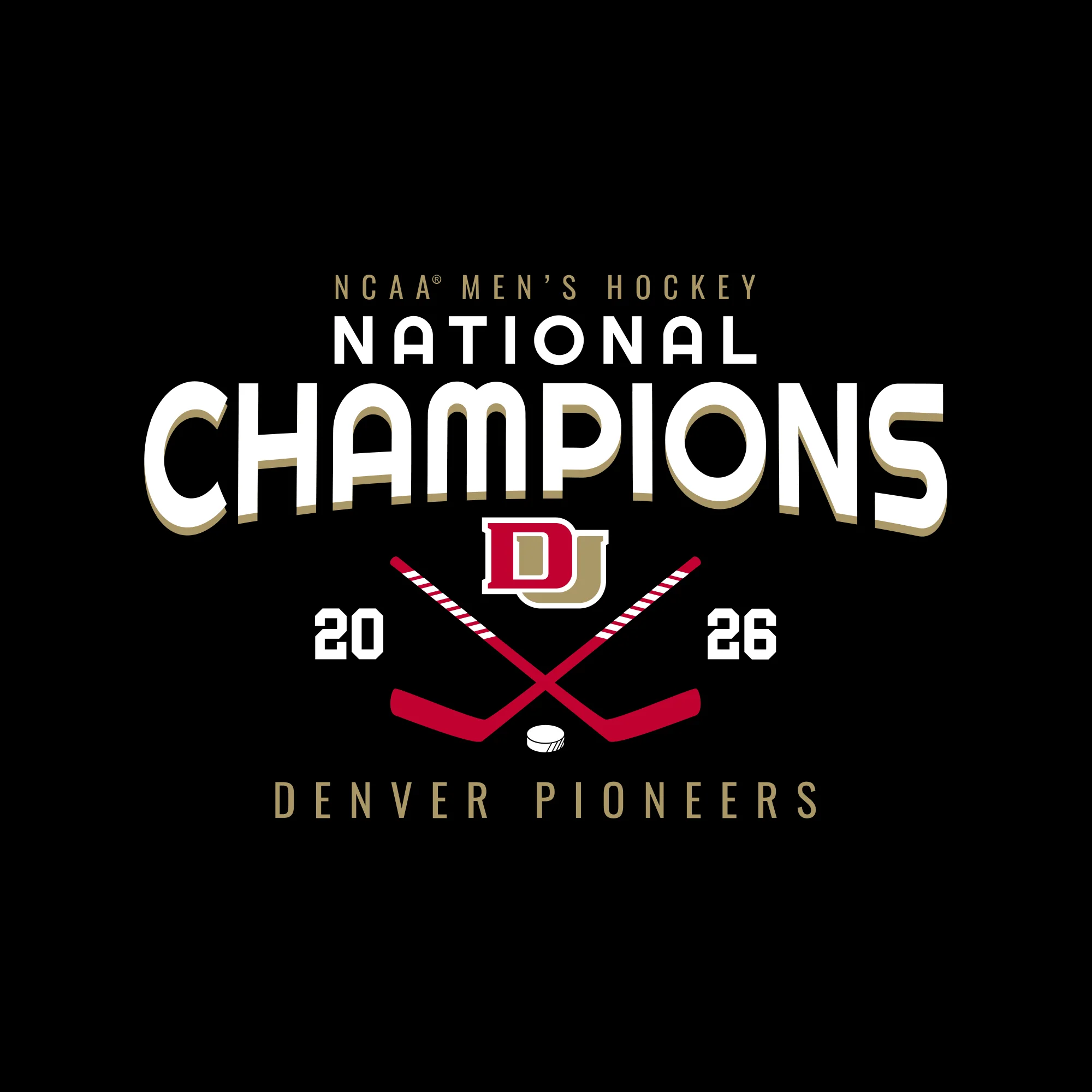 Denver 2026 Hockey National Champions Rounded Crewneck - Image 6