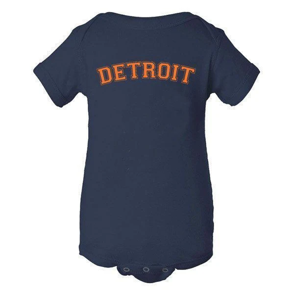 Detroit Orange Creeper - Navy