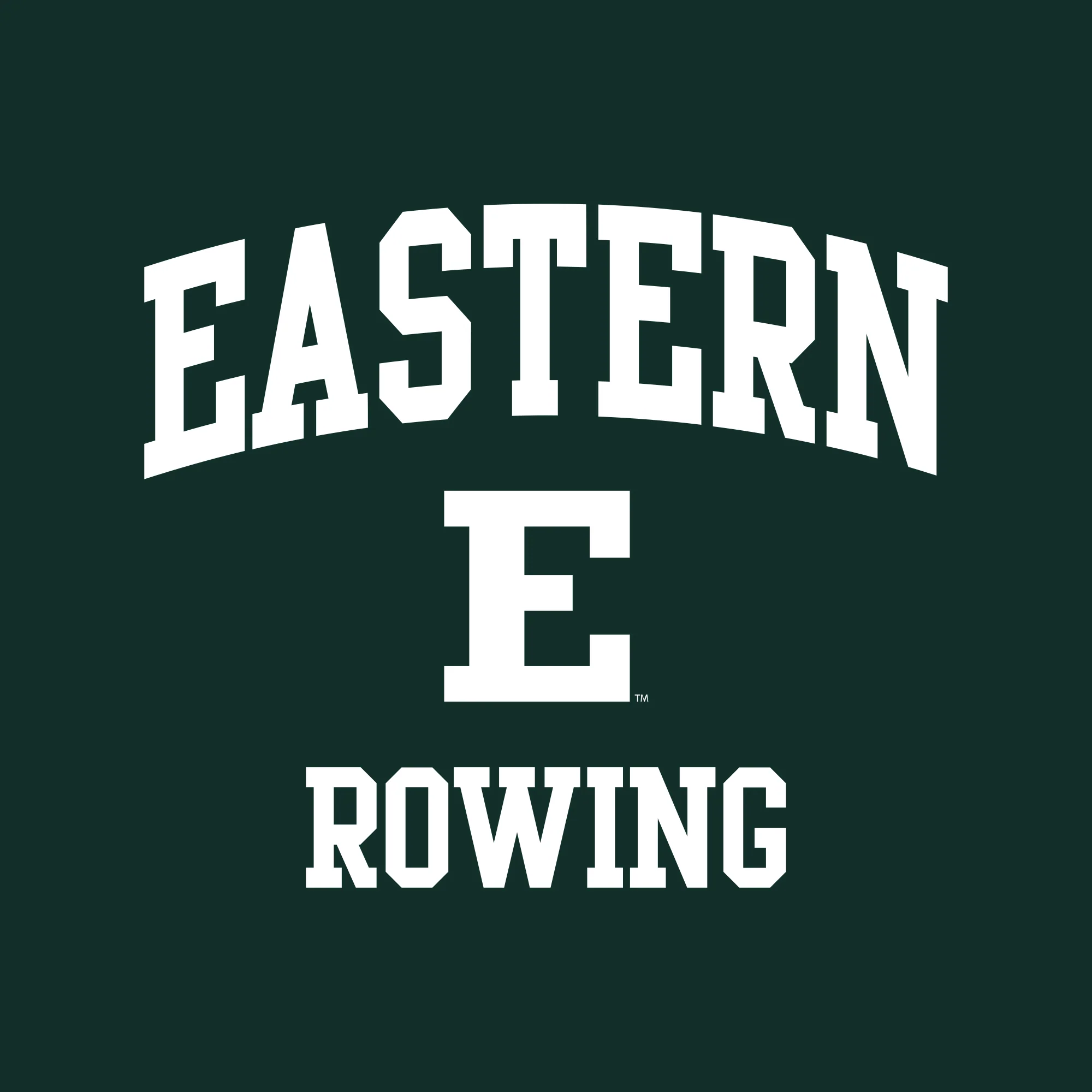 Eastern Michigan Arch Logo Rowing Hoodie - Forest - Image 2