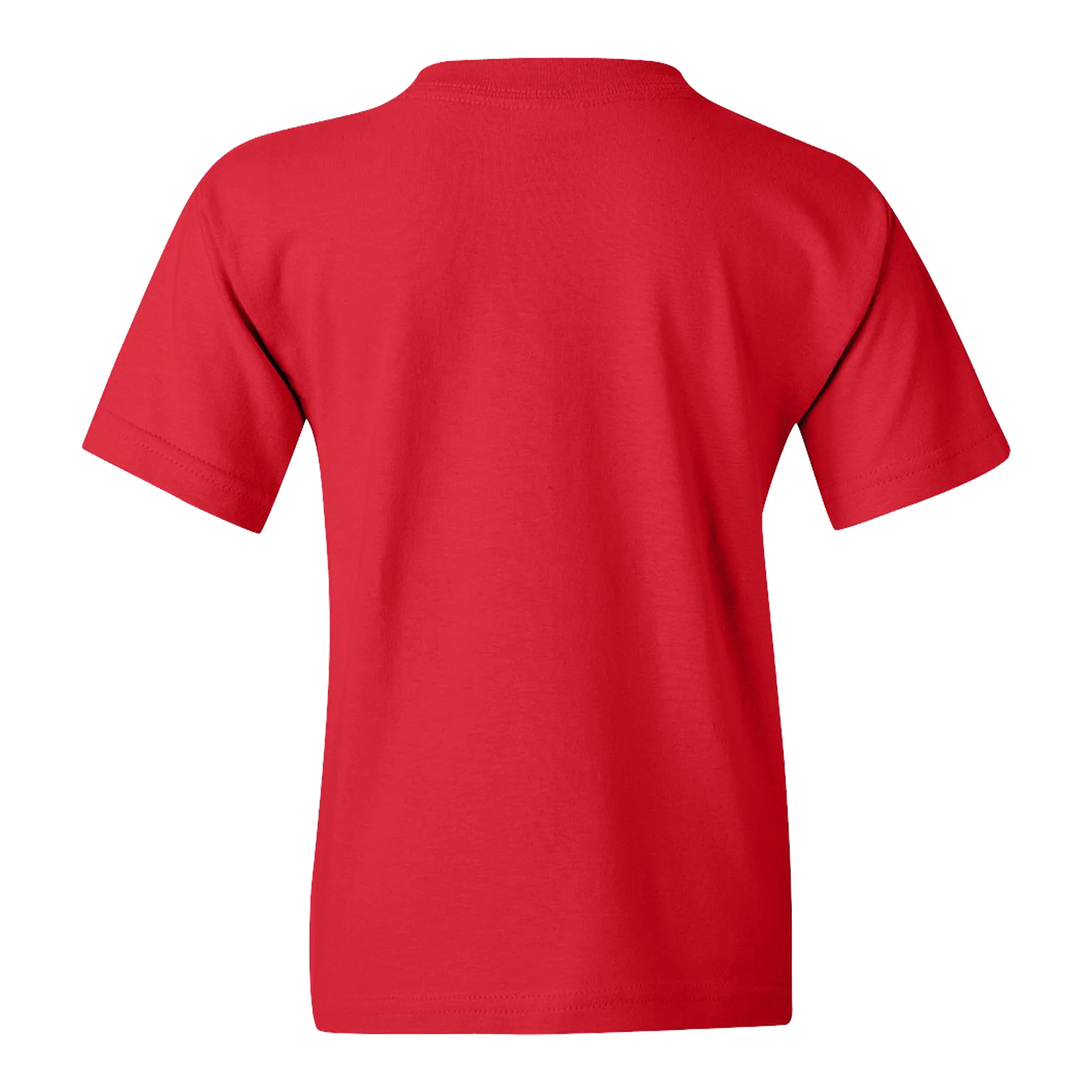 Ferris State University Bulldogs Arch Logo Youth T Shirt - Red - Image 3