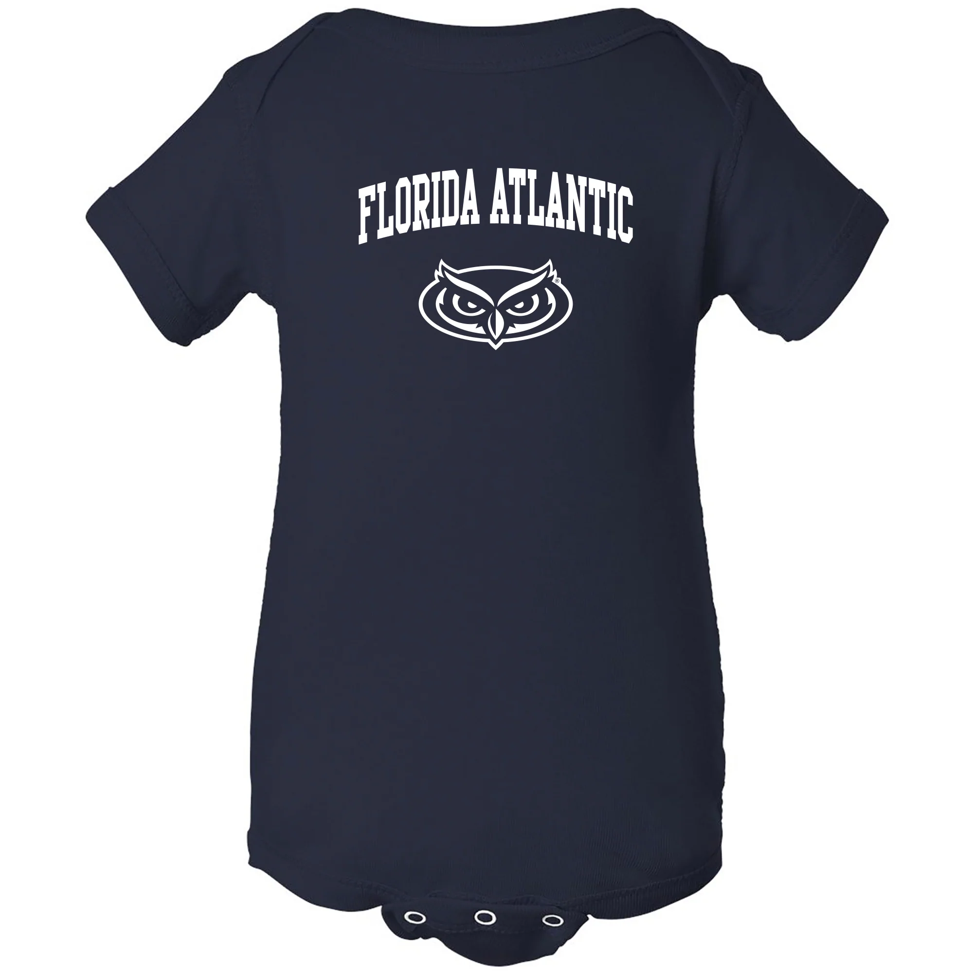 Florida Atlantic University Owls Arch Logo Creeper - Navy