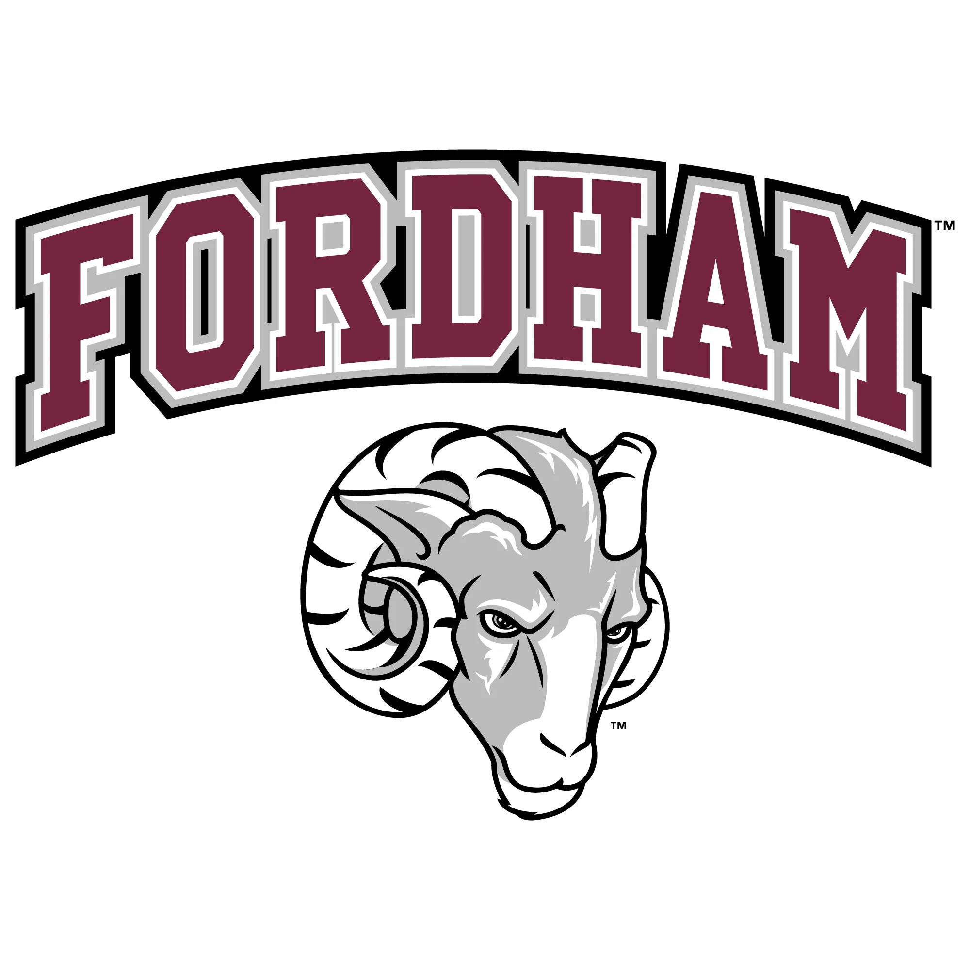 Fordham University Rams Arch Logo T-Shirt - Image 5