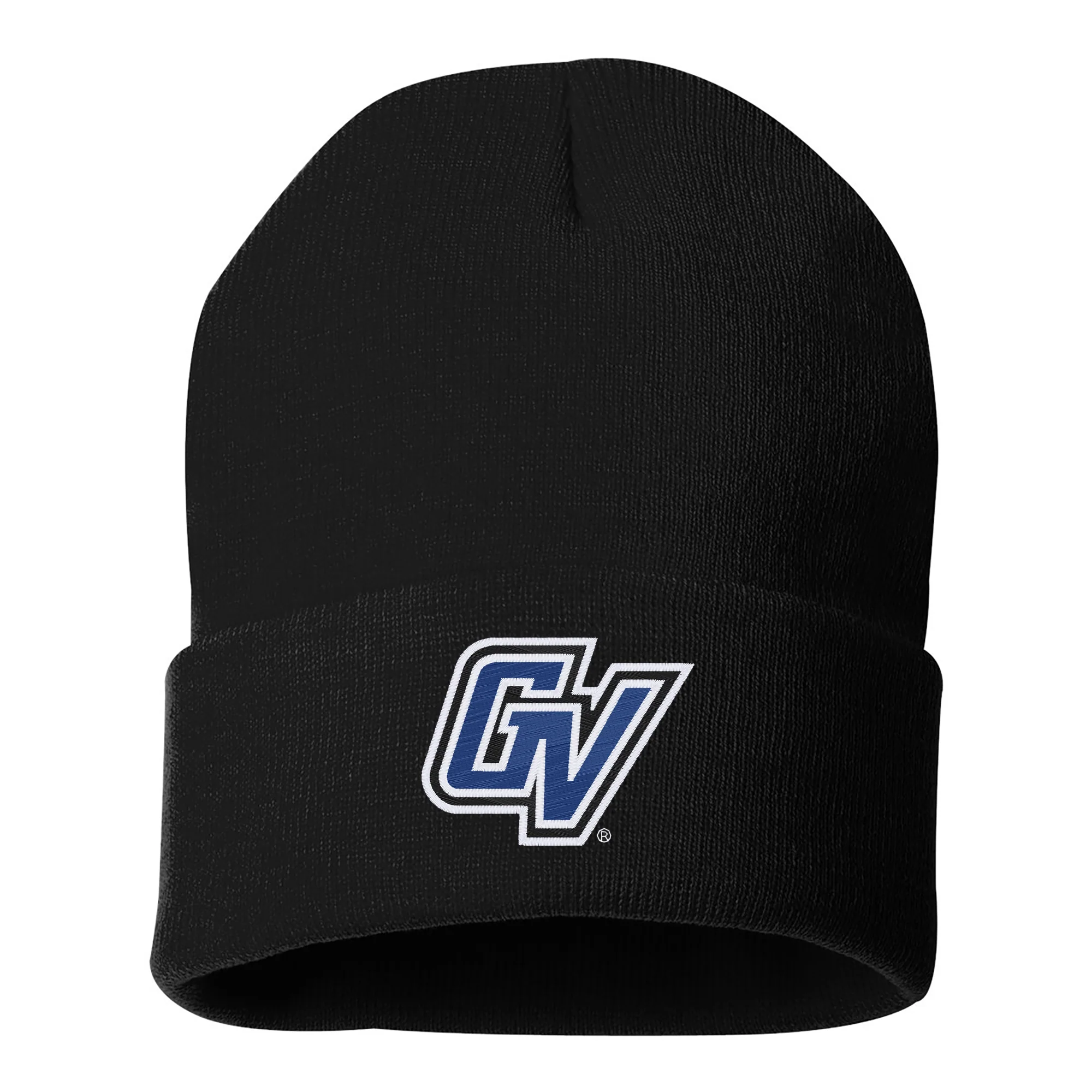Grand Valley State Primary Logo Solid Knit Beanie - Image 2