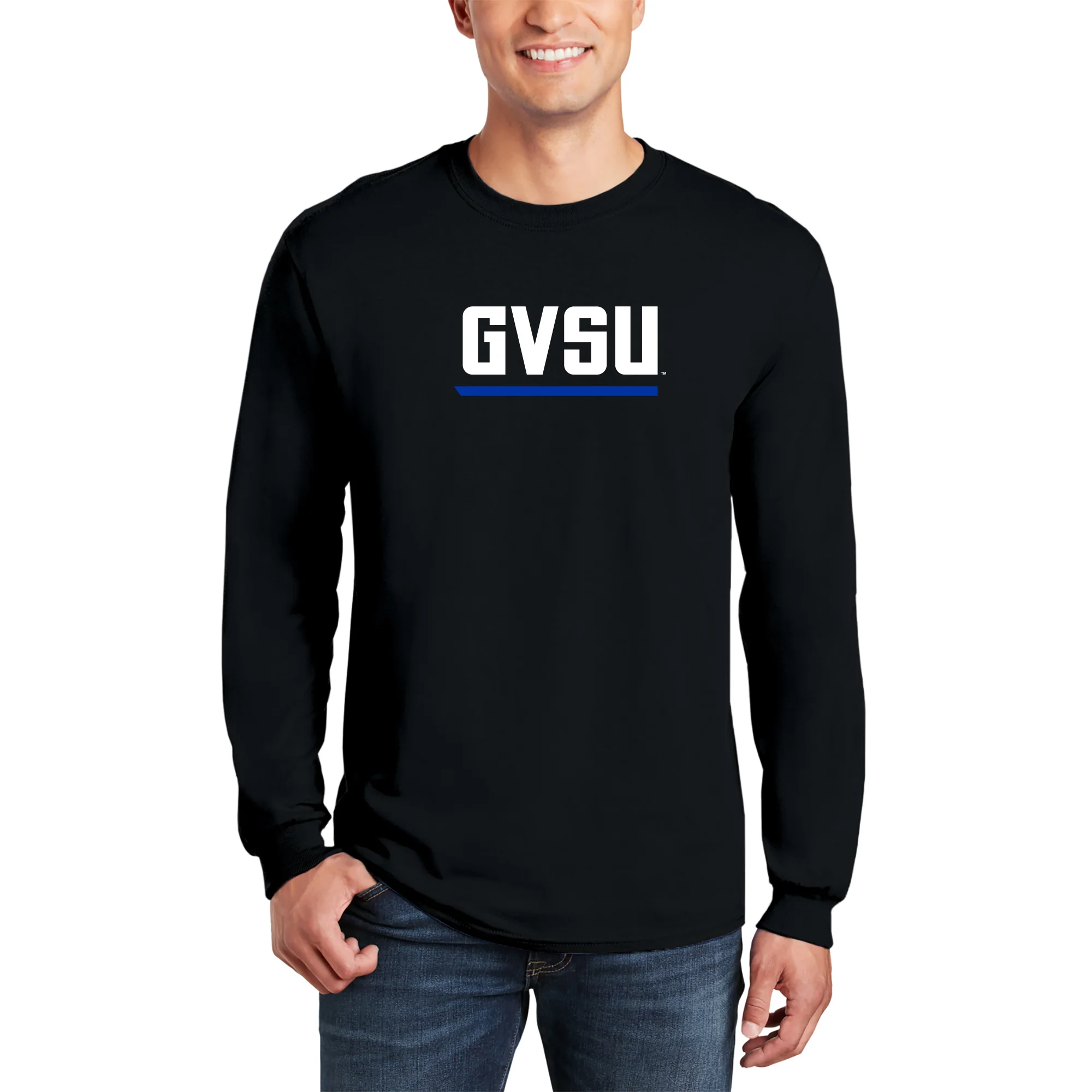 GVSU Athletic Wordmark Long Sleeve - Image 7