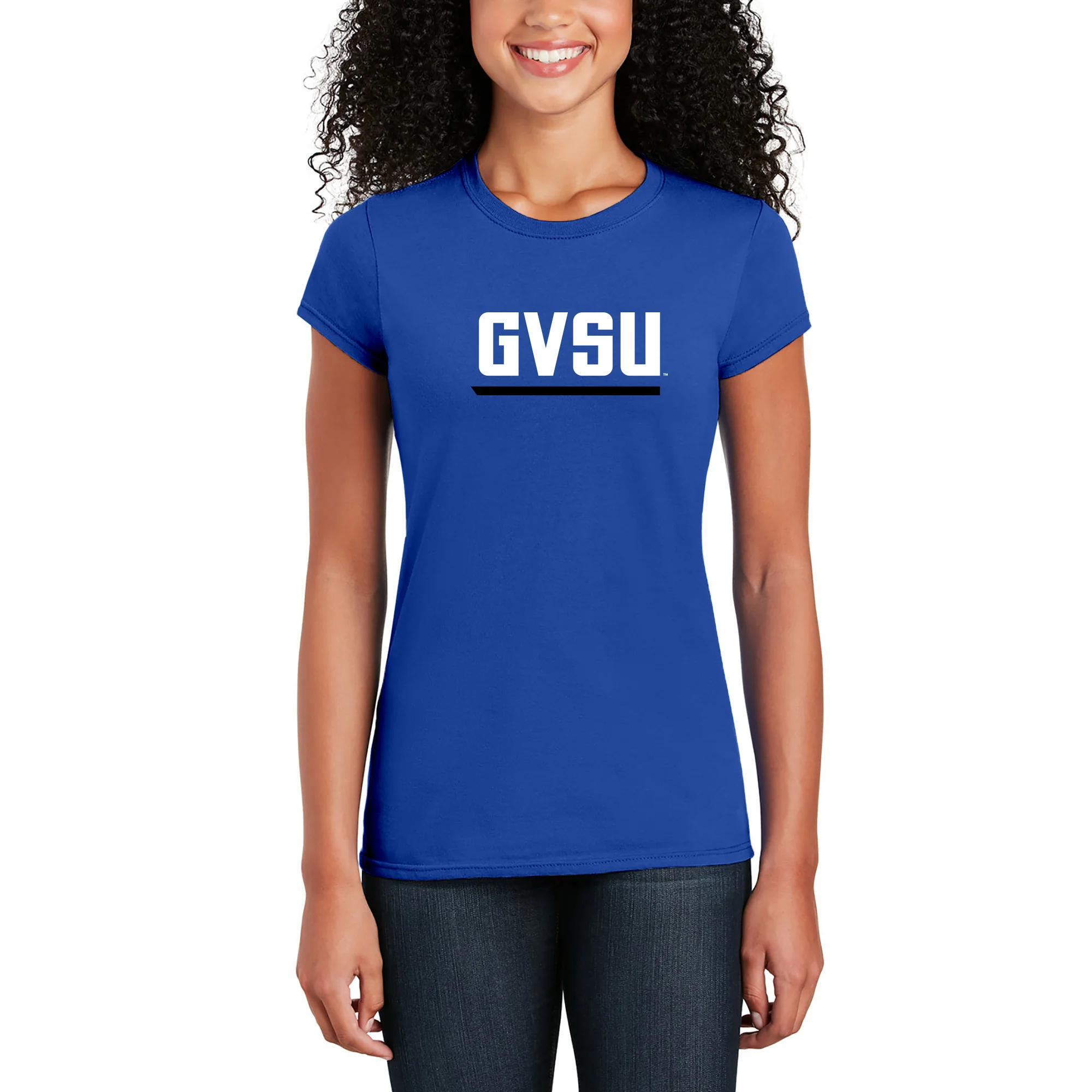 GVSU Athletic Wordmark Womens T-Shirt - Image 6