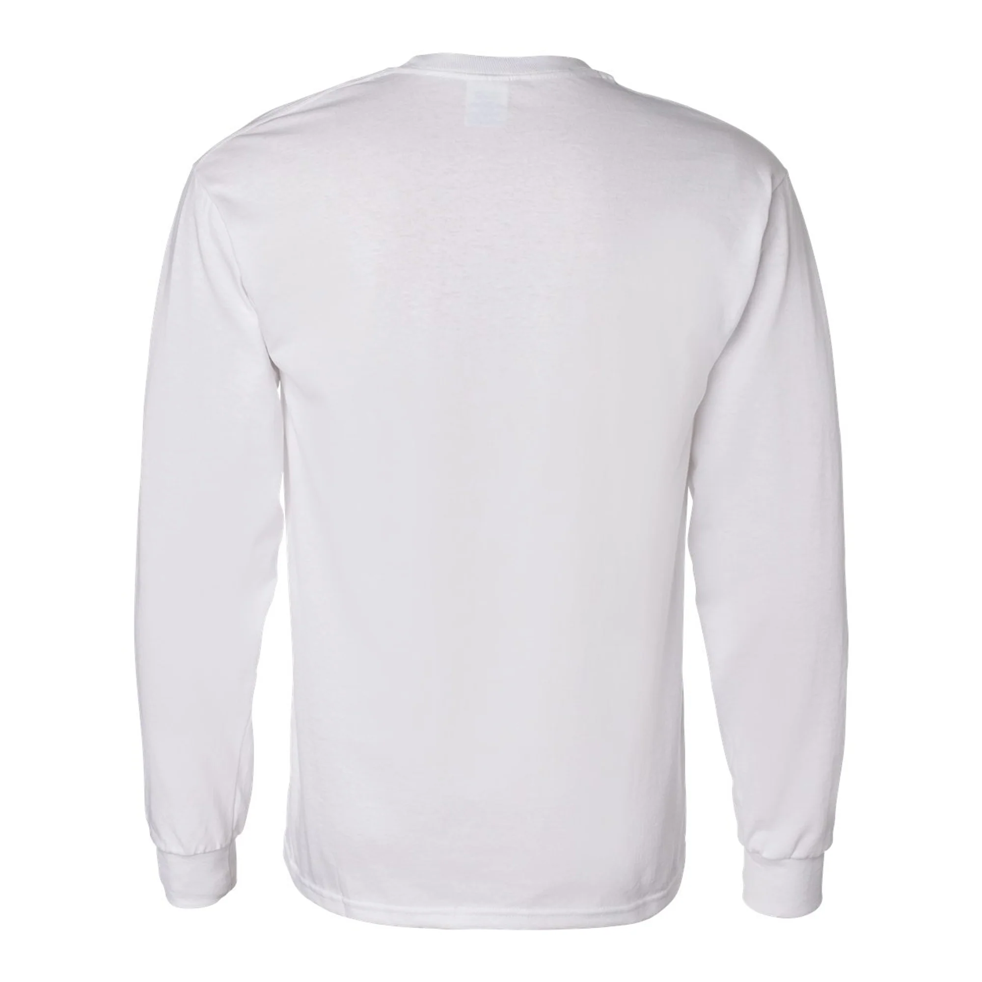 Hawaii Hilo Vulcans Arch Logo Long Sleeve T Shirt - White - Image 3