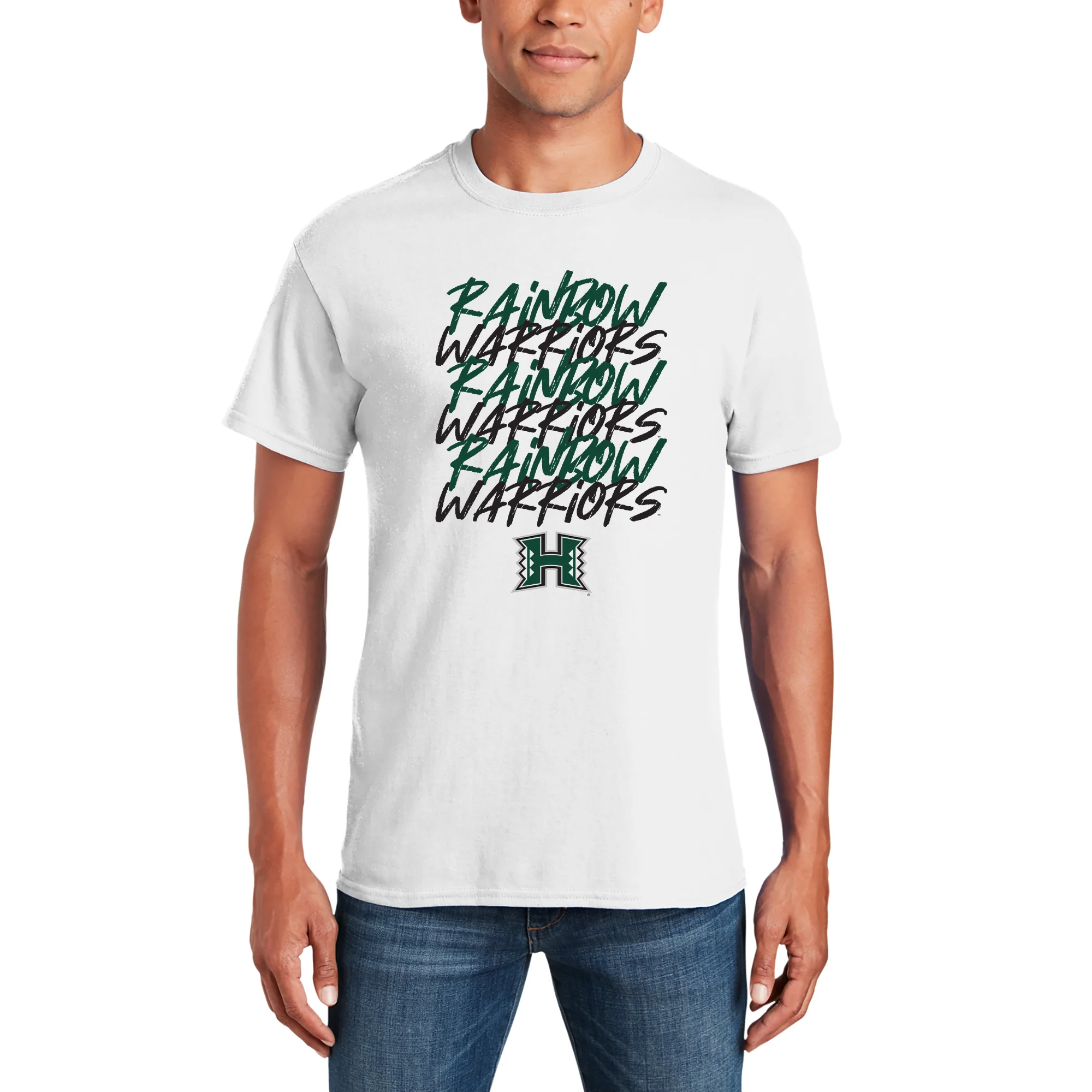 Hawaii Marker Repeat T-Shirt - White - Image 3