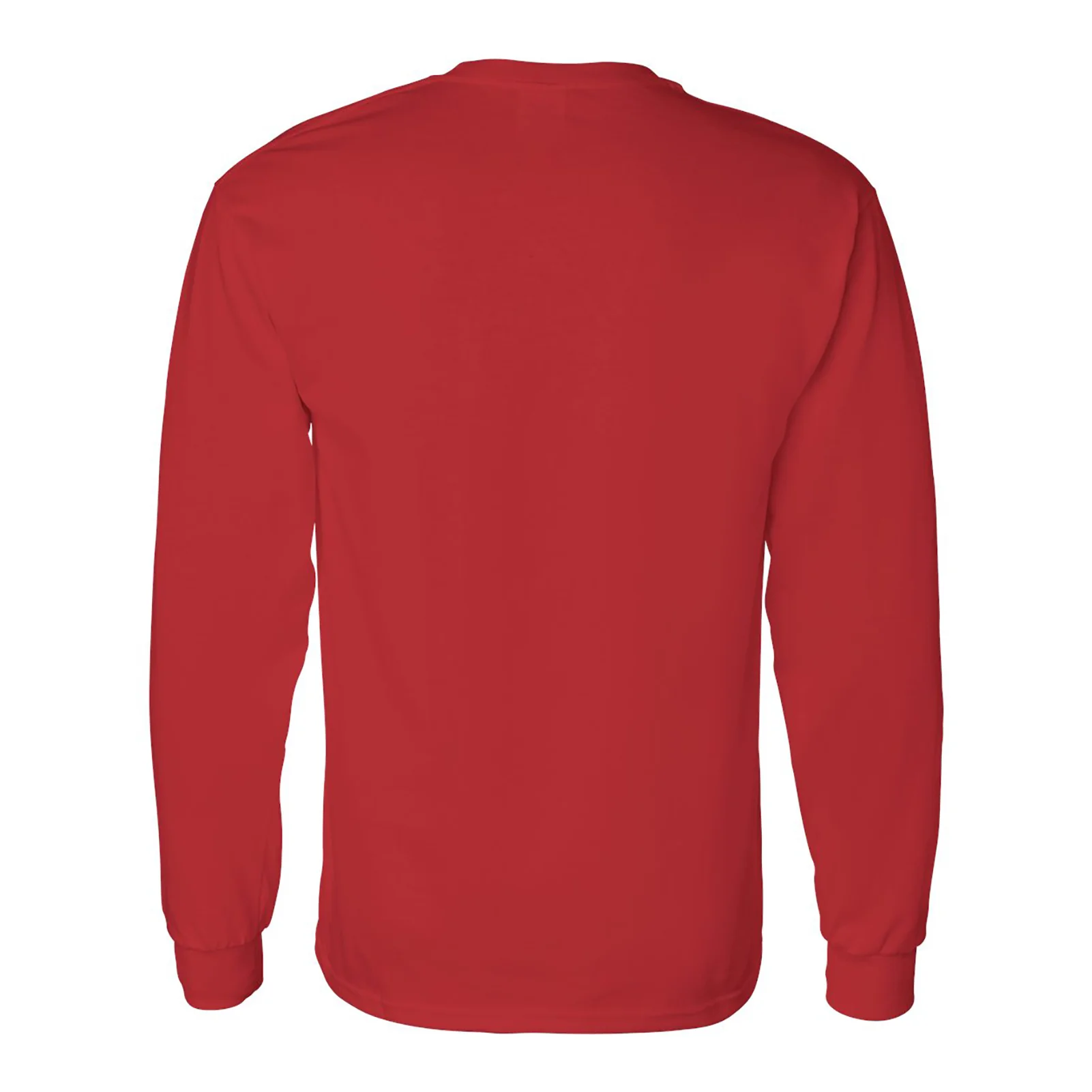 University of Houston Cougars Basic Block Long Sleeve T-Shirt - Red - Image 3