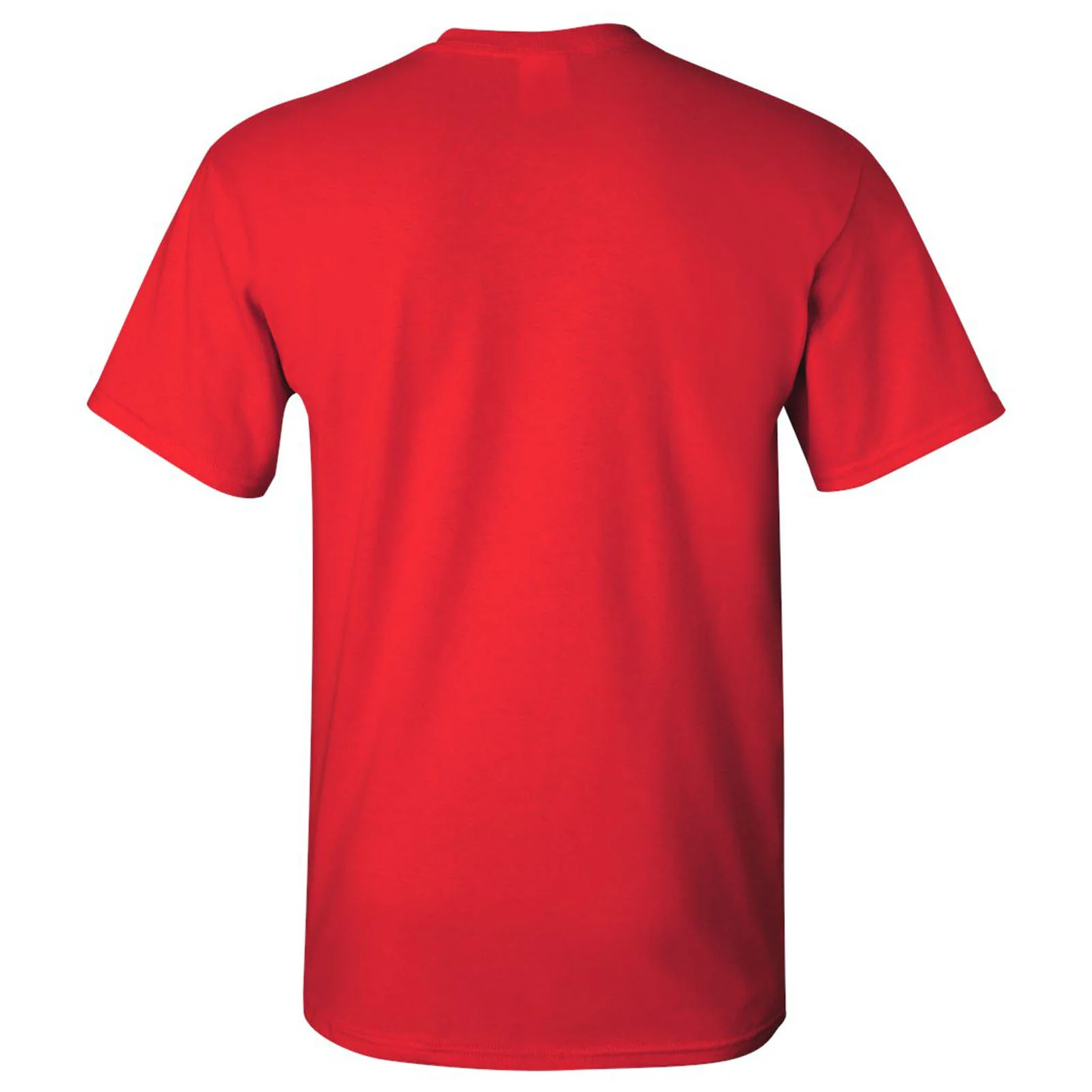 University of Houston Cougars Arch Logo Short Sleeve T Shirt - Red - Image 3