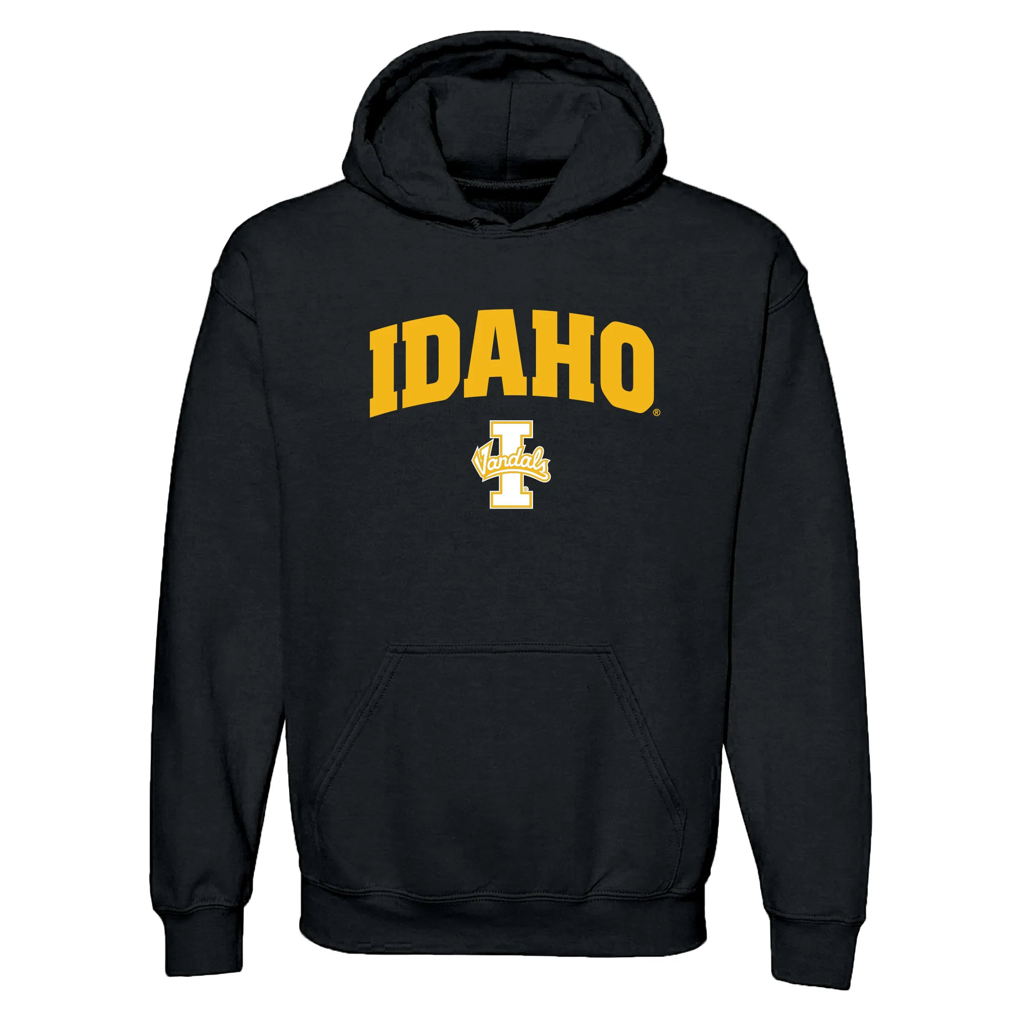 Idaho Vandals Arch Logo Hoodie - Black