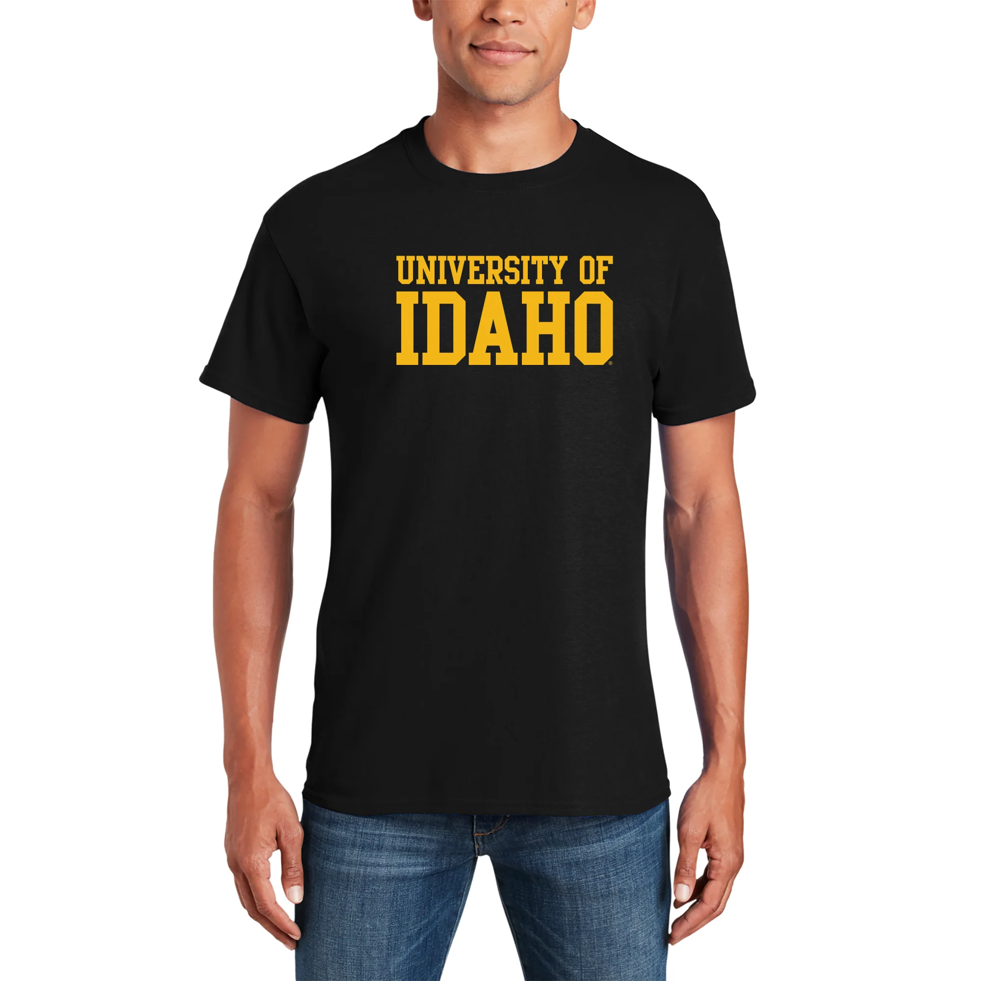 Idaho Vandals Basic Block T Shirt - Black - Image 3