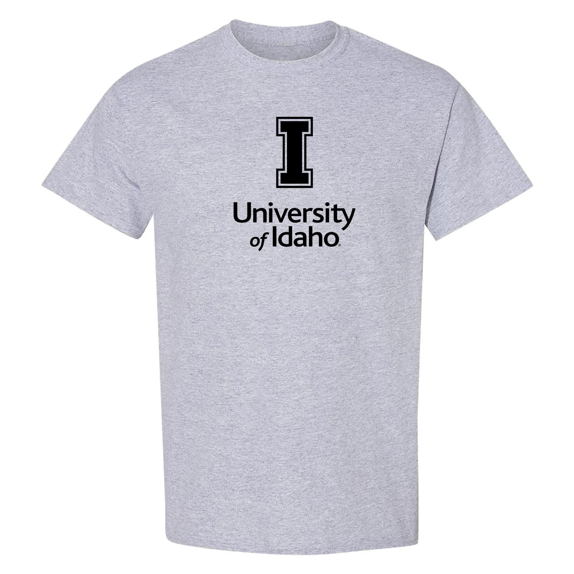 Idaho Vandals Institutional Logo T Shirt - Sport Grey