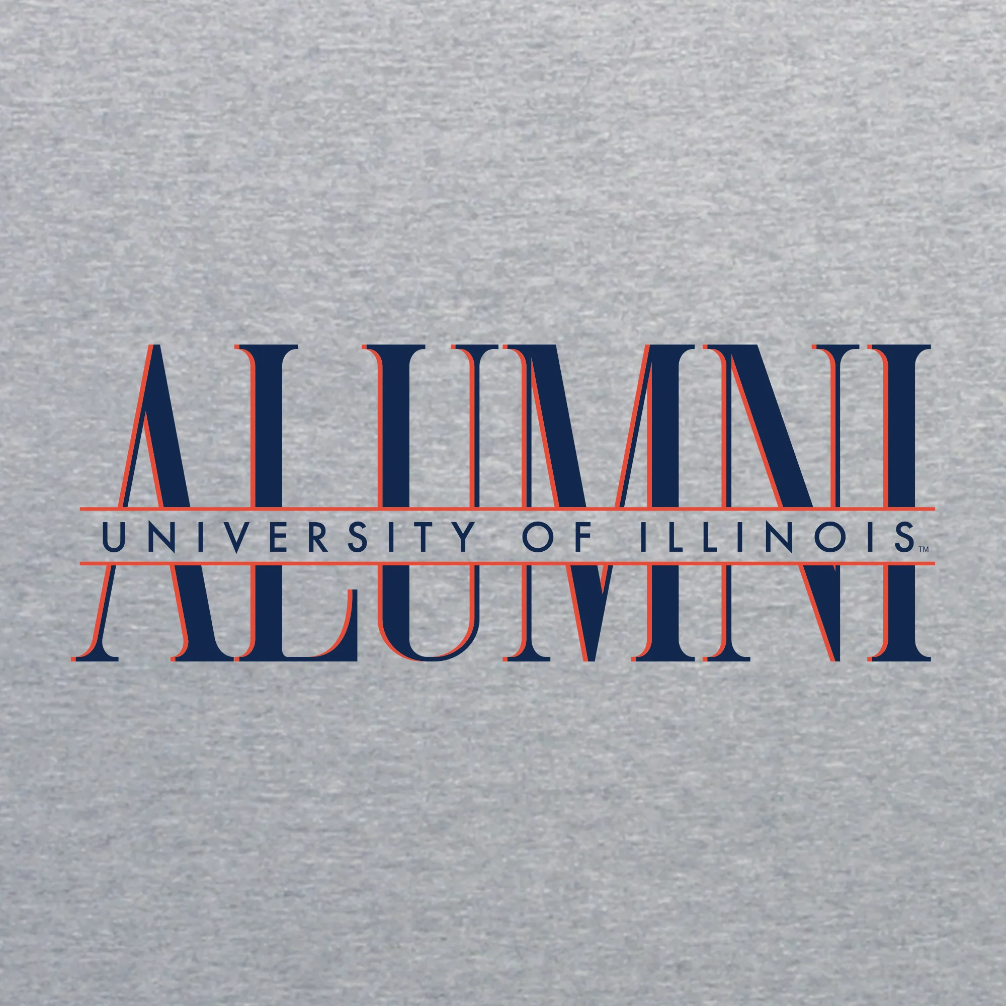 Illinois Classic Alumni Crewneck - Sport Grey - Image 2