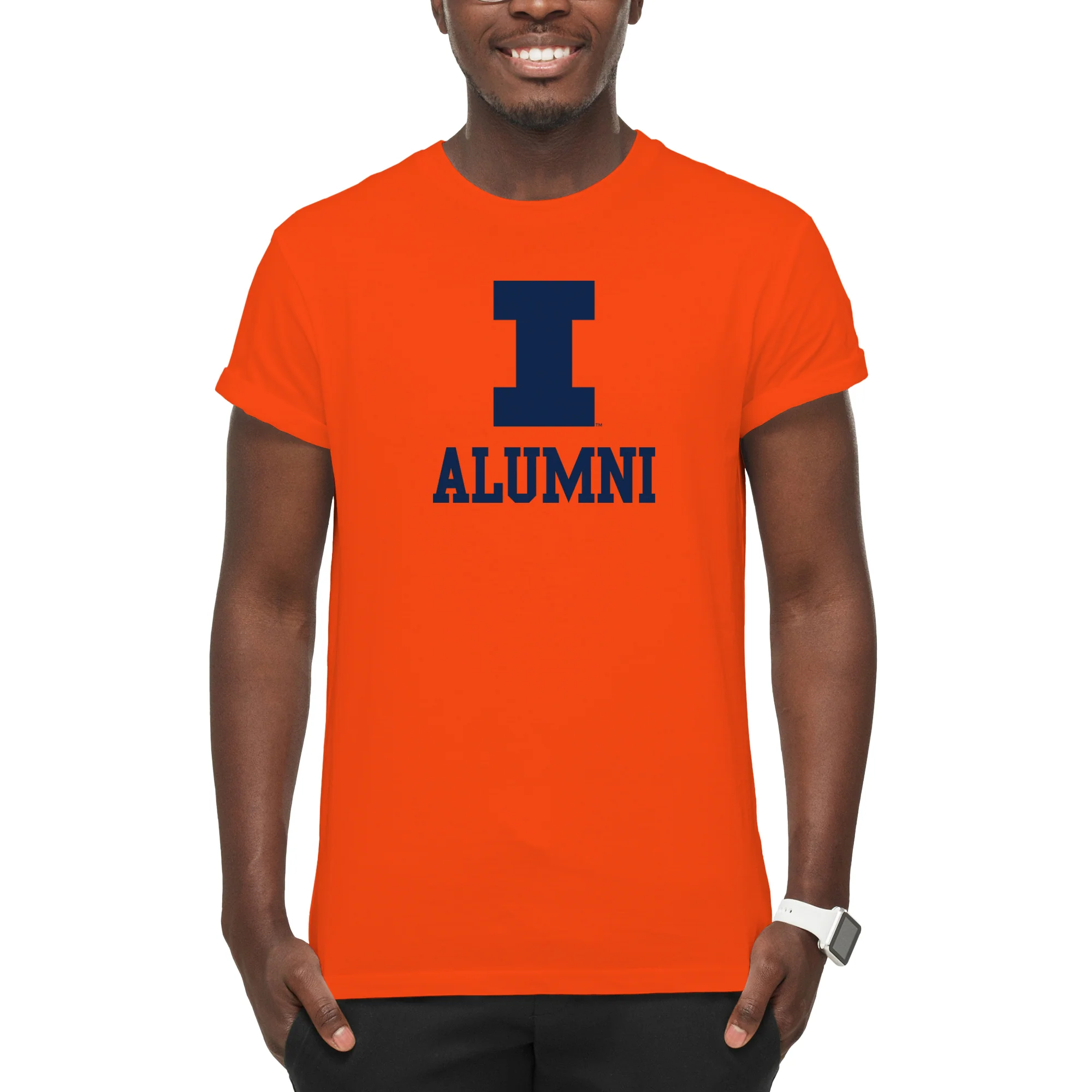 Illinois Primary Alumni T-Shirt - Orange - Image 3
