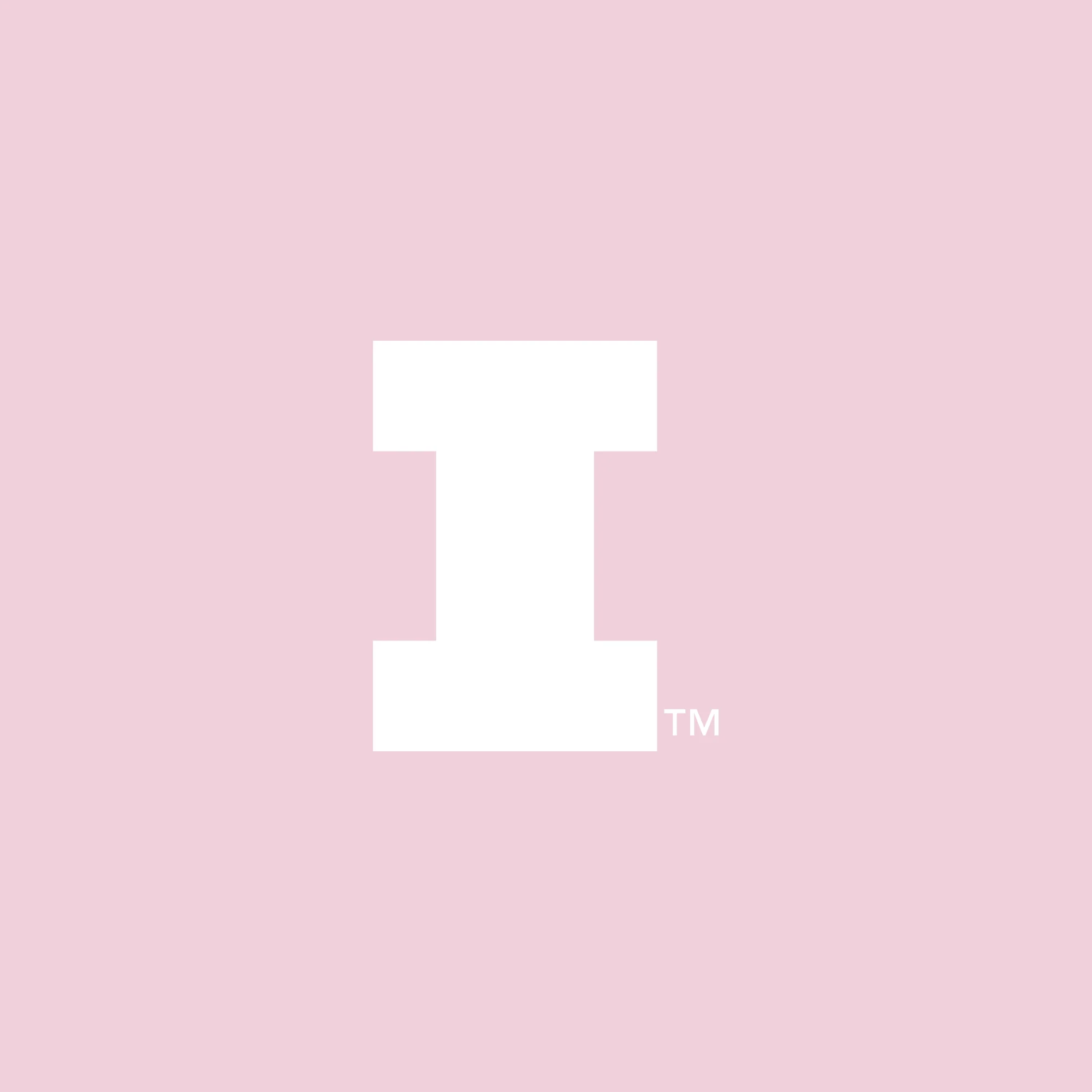 Illinois Tonal Arch with Wrist Print Crewneck - Light Pink - Image 3