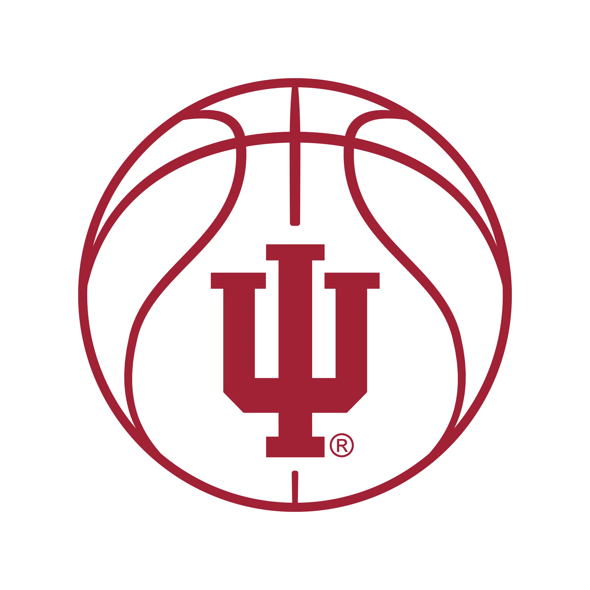 Indiana Basketball Outline EMB Dad Hat - Image 5