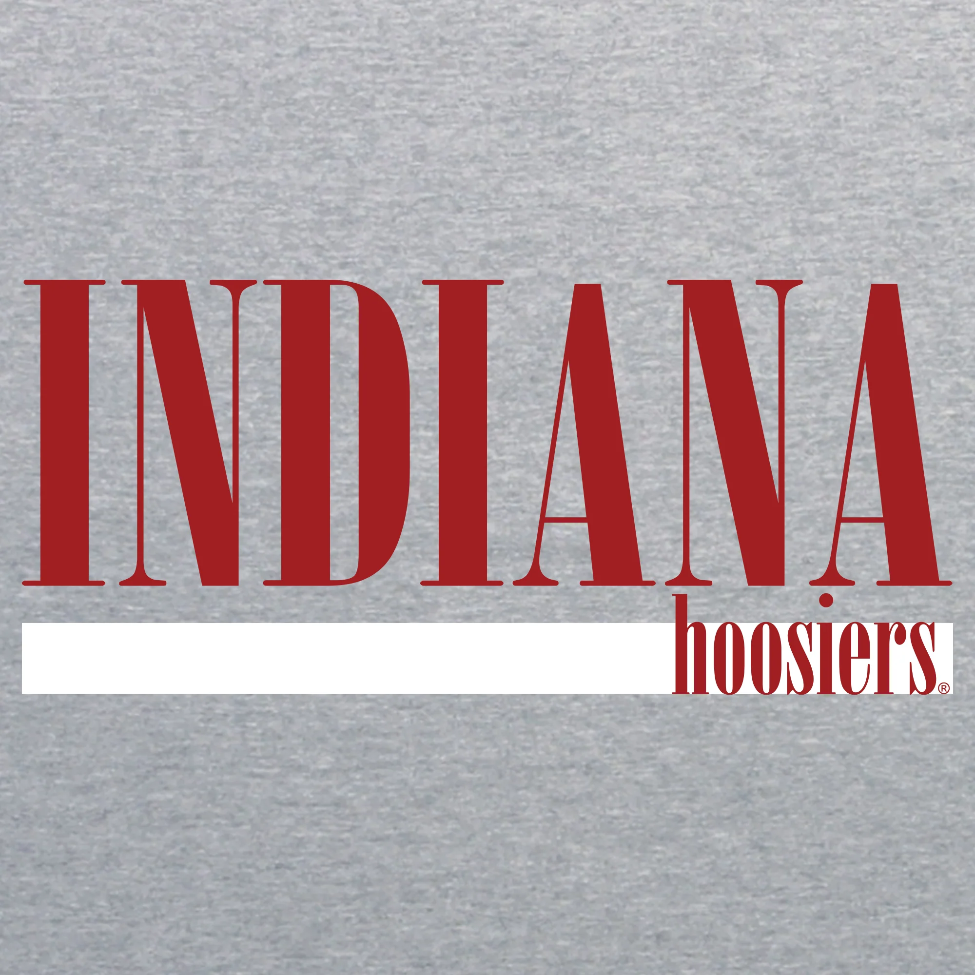 Indiana Hoosiers Boldline Crewneck Sweatshirt - Sport Grey - Image 2