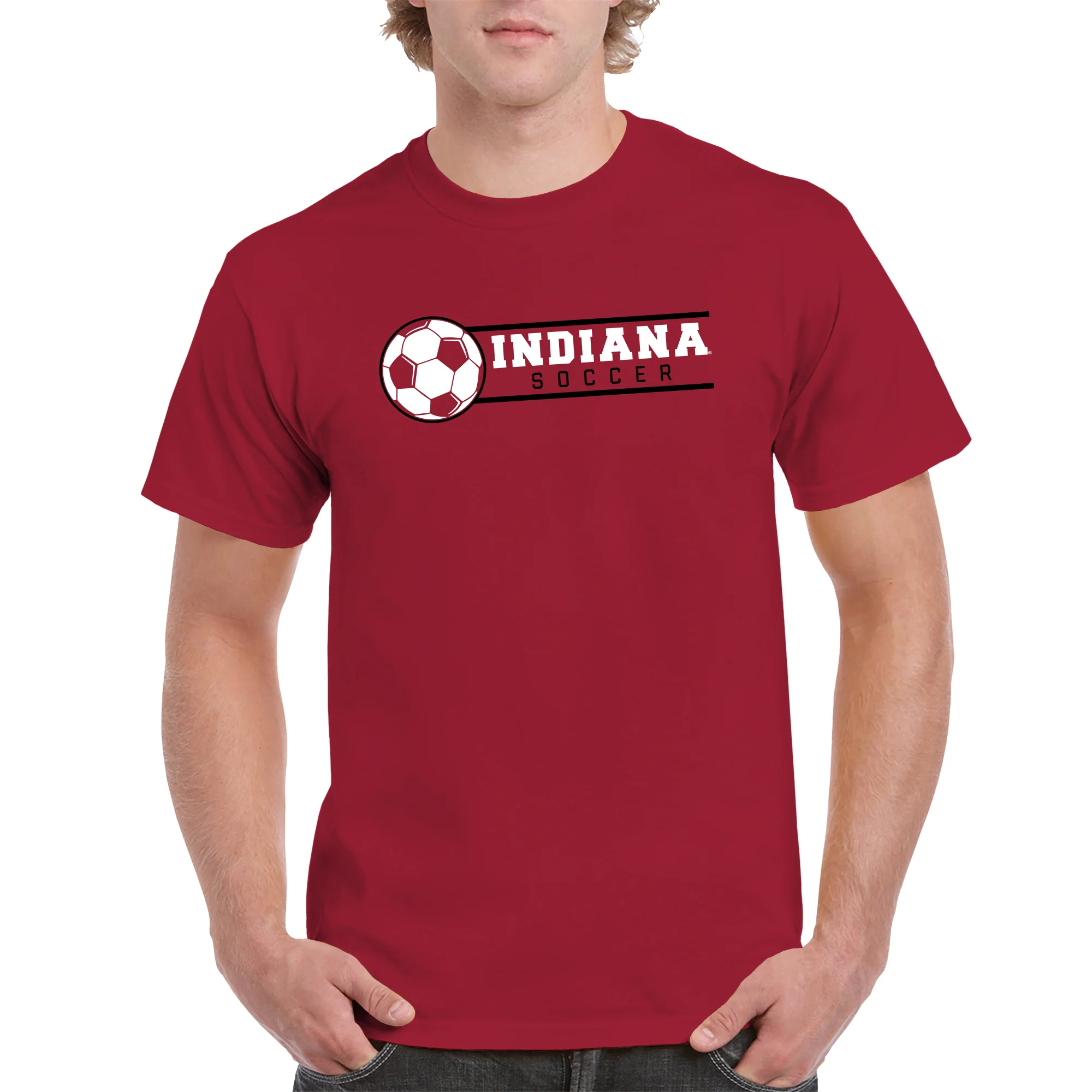 Indiana Hoosiers Soccer Spotlight T Shirt - Cardinal - Image 3