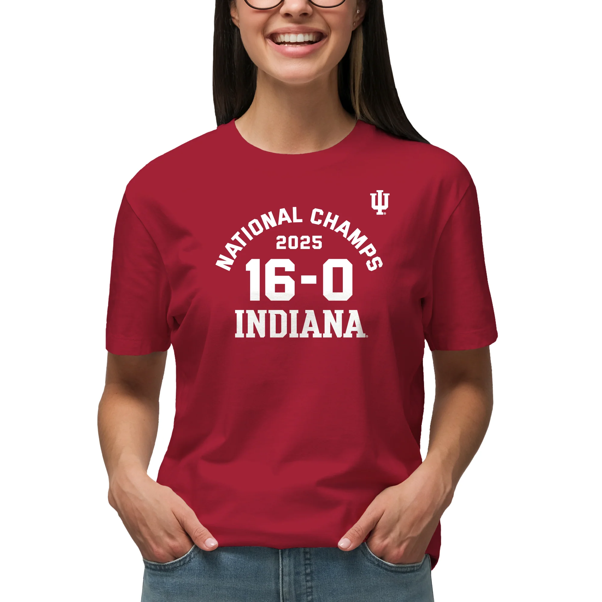 Indiana National Champions 2025 16-0 T-Shirt - Image 4